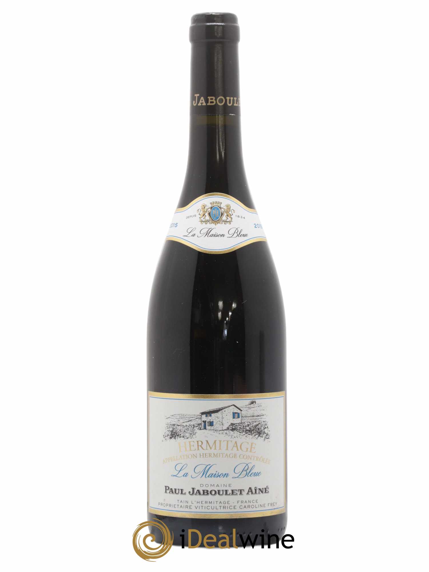 Hermitage La Maison Bleue Paul Jaboulet Ainé 2015 - Lot de 1 bouteille - 0