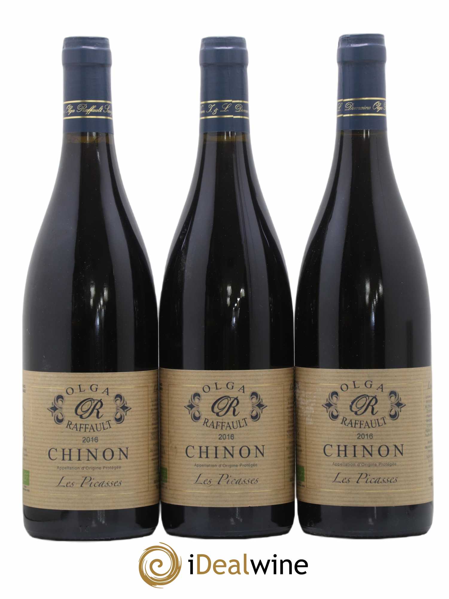 Chinon Les Picasses Olga Raffault 2016 - Lot de 3 bouteilles - 0
