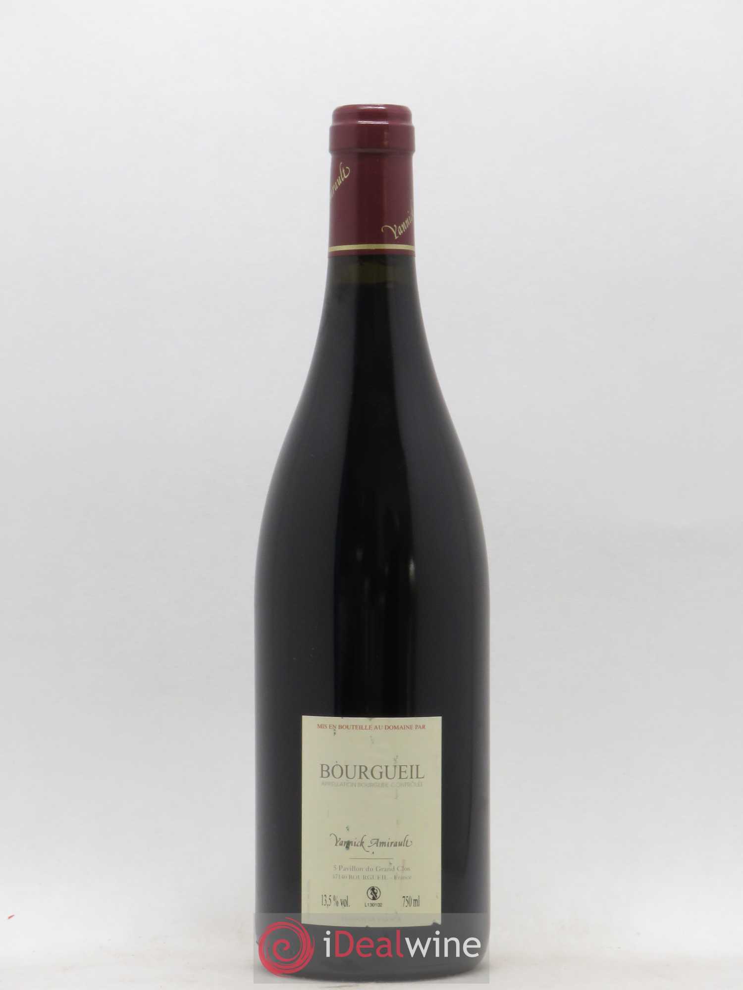 Bourgueil Pavillon du Grand Clos Yannick Amirault 2010 - Posten von 1 Flasche - 1