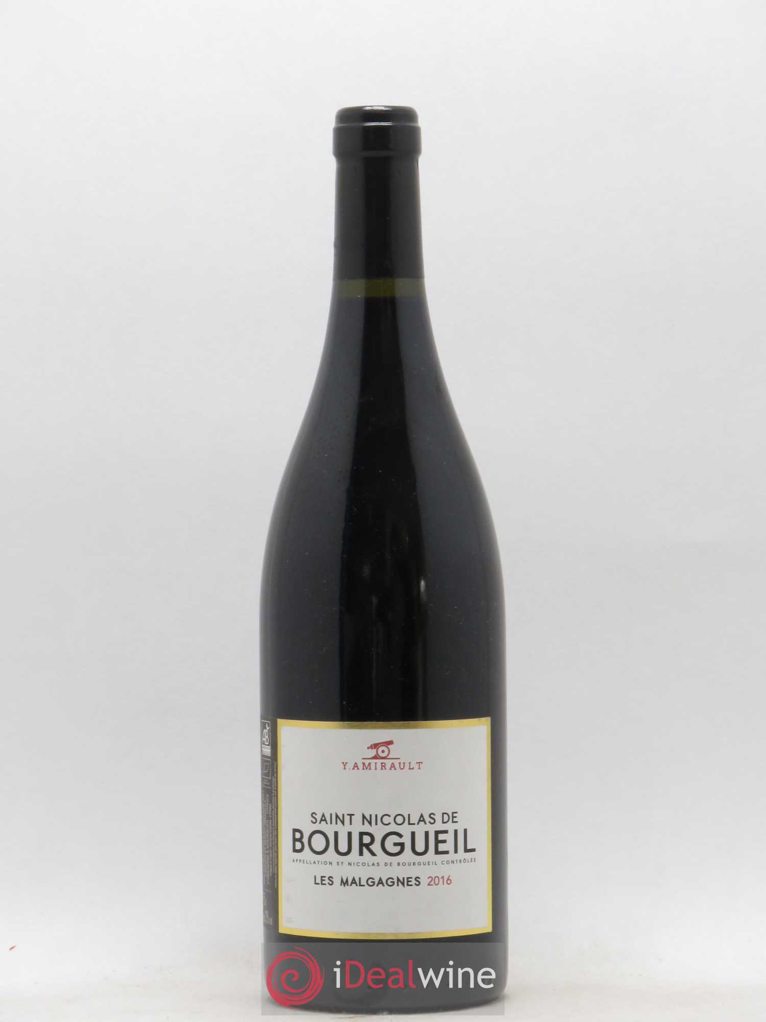 Saint-Nicolas de Bourgueil Les Malgagnes Yannick Amirault (Domaine) 2016 - Lot de 1 bouteille - 0
