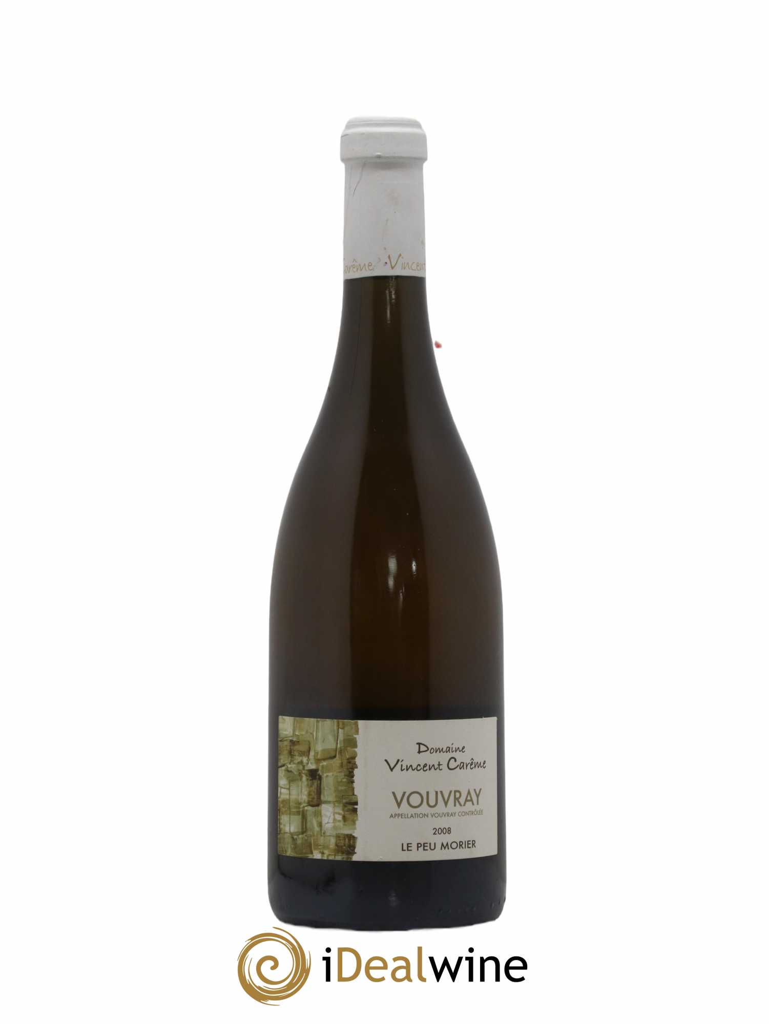 Vouvray Le Peu Morier Domaine Vincent Carême 2008 - Lot de 1 bouteille - 0
