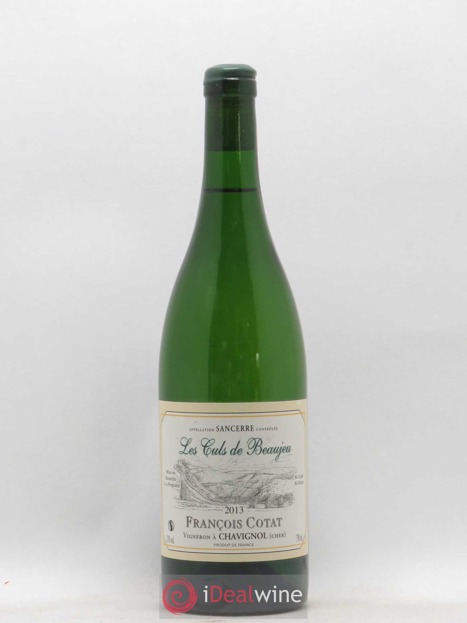 Sancerre Les Culs de Beaujeu François Cotat 2013 - Lot de 1 bouteille - 0