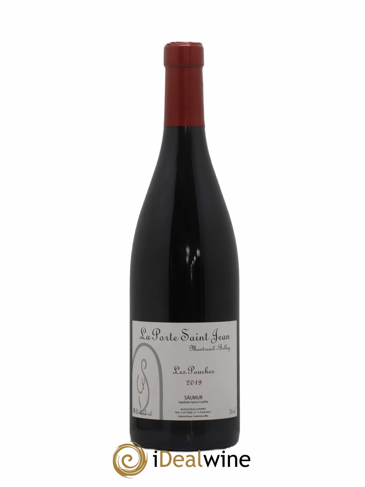 Saumur Les Pouches La Porte Saint Jean 2019 - Lot de 1 bouteille - 0