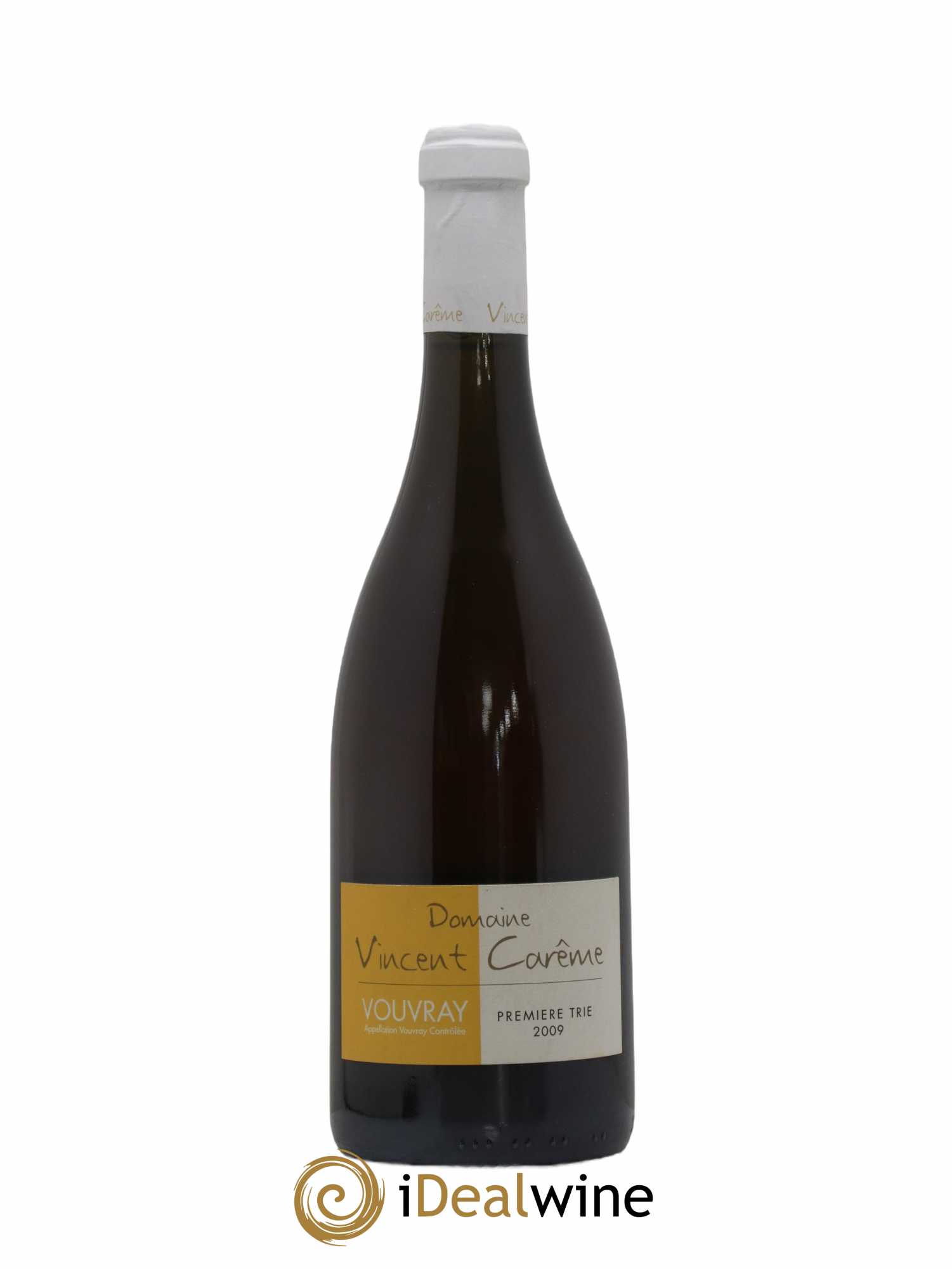 Vouvray Première Trie Domaine Vincent Carême 2009 - Lot de 1 bouteille - 0