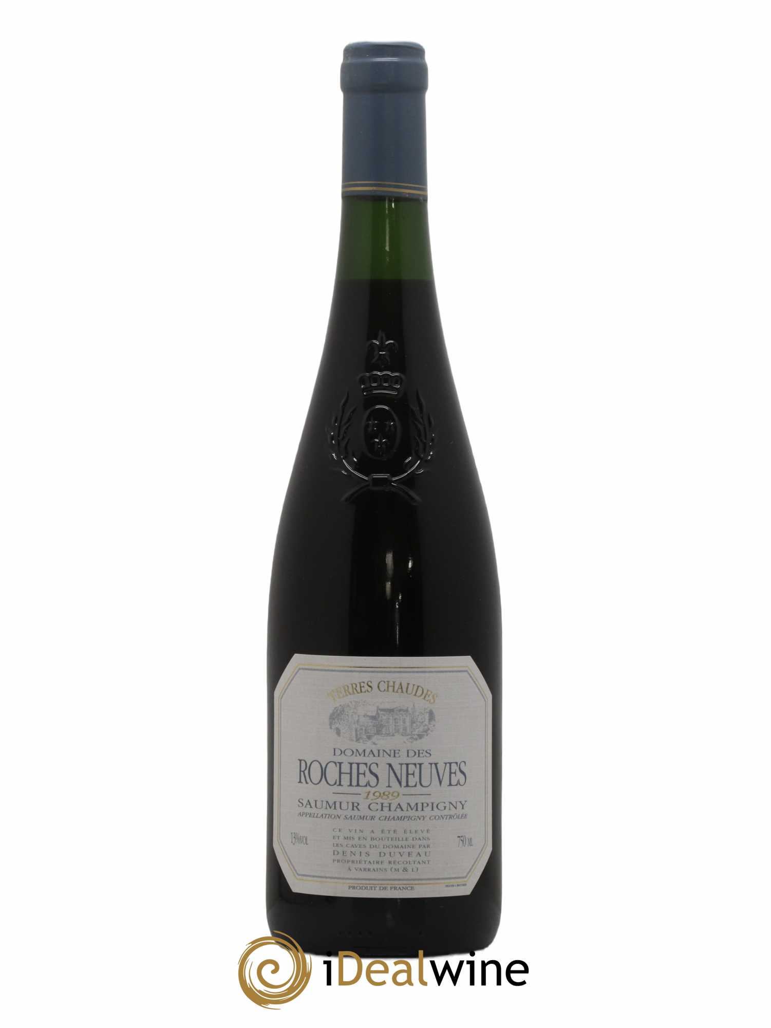 Saumur-Champigny Terres Chaudes Domaine des Roches Neuves - Thierry Germain 1989 - Lot de 1 bouteille - 0