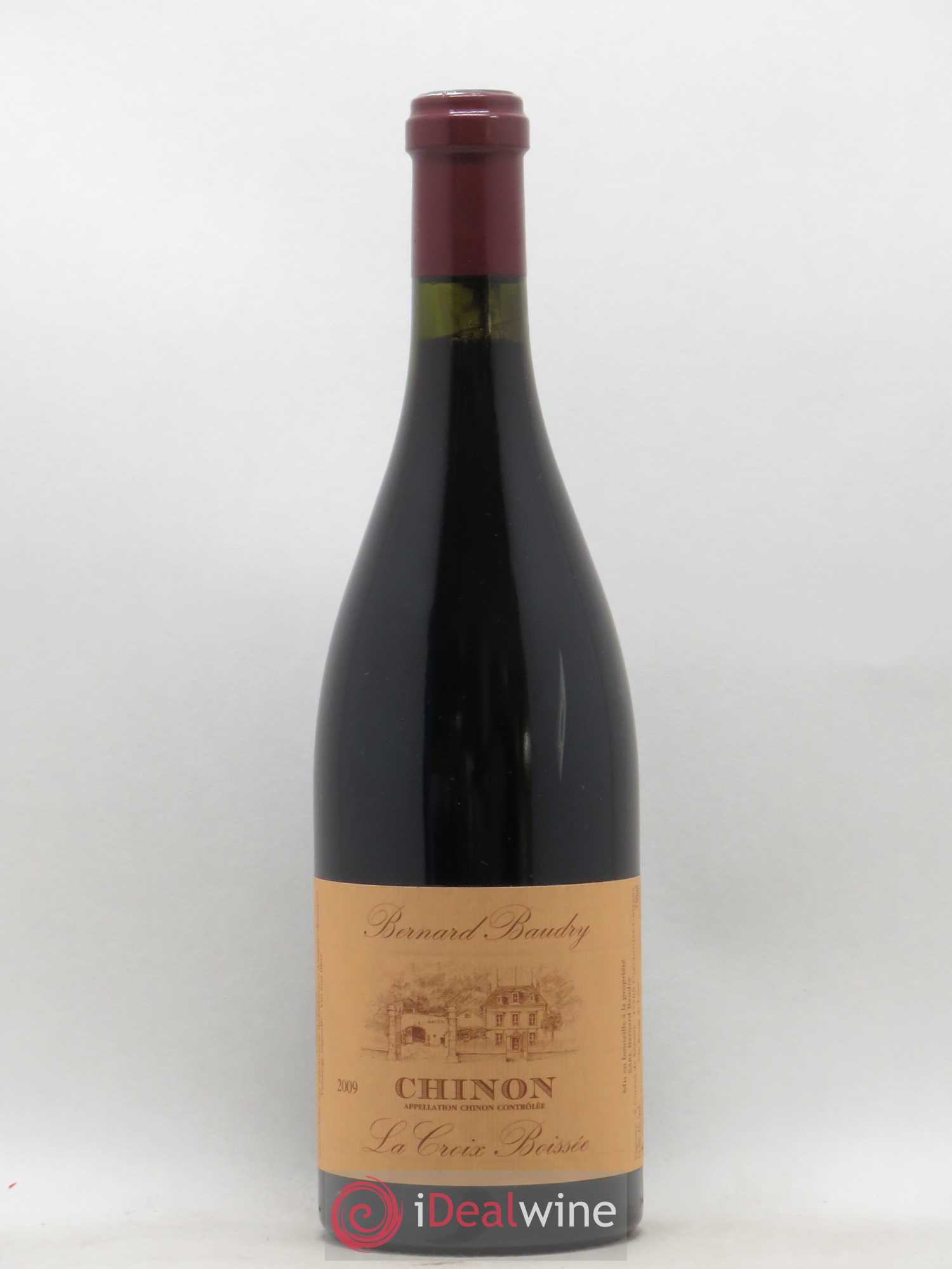 Chinon La Croix Boissée Bernard Baudry 2009 - Lot de 1 bouteille - 0