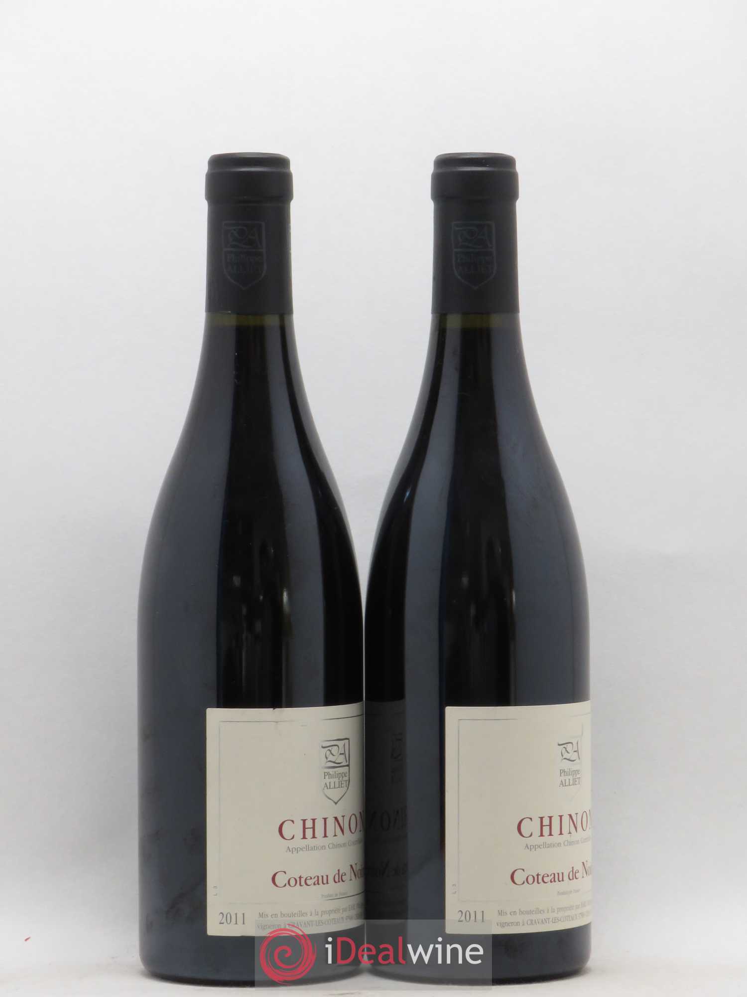 Chinon Coteau de Noiré Philippe Alliet 2011 - Lot de 2 bouteilles - 1