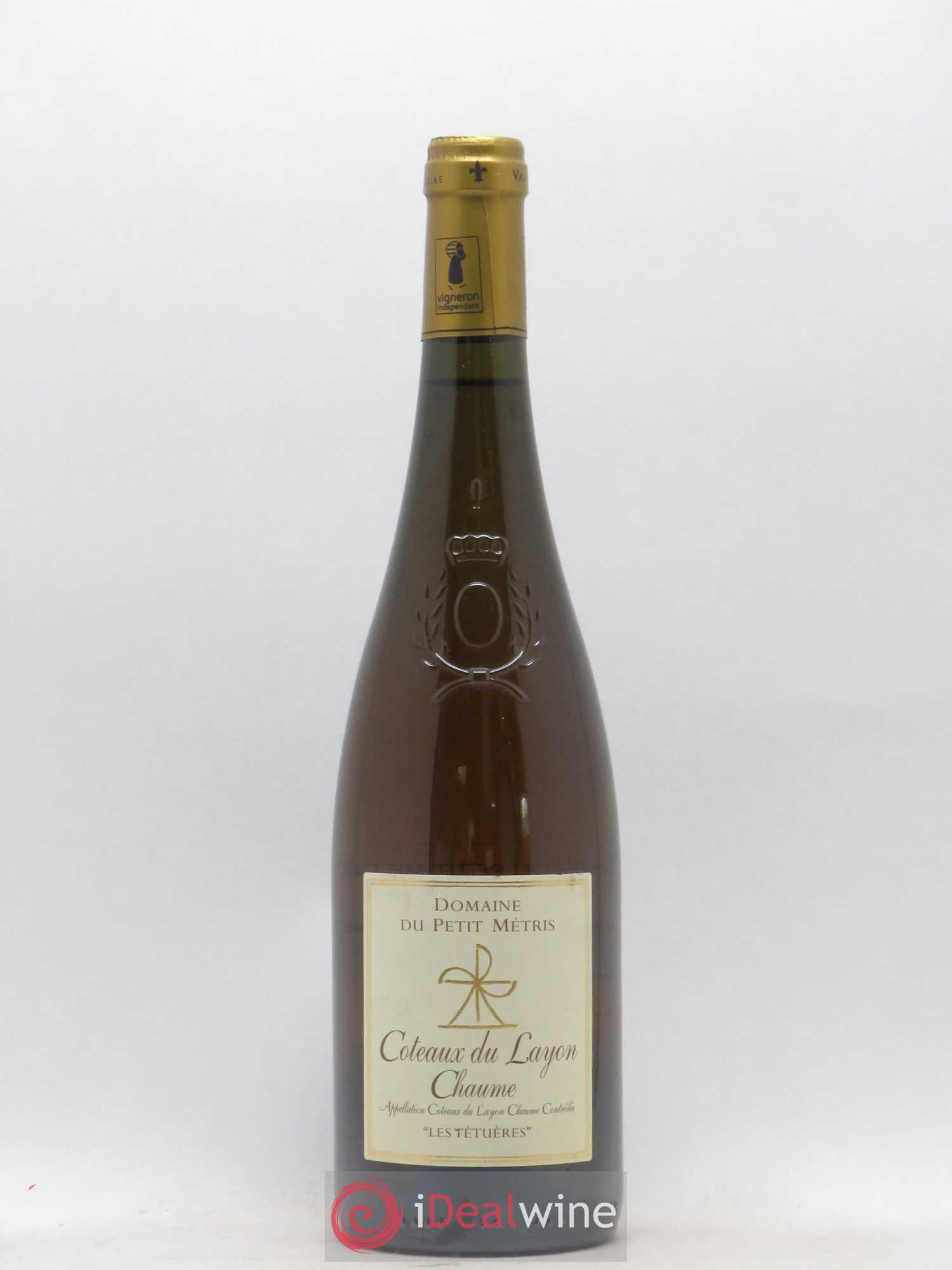 Coteaux du Layon Chaume Les Tetueres Domaine du Petit Metris 2010 - Lotto di 1 bottiglia - 0