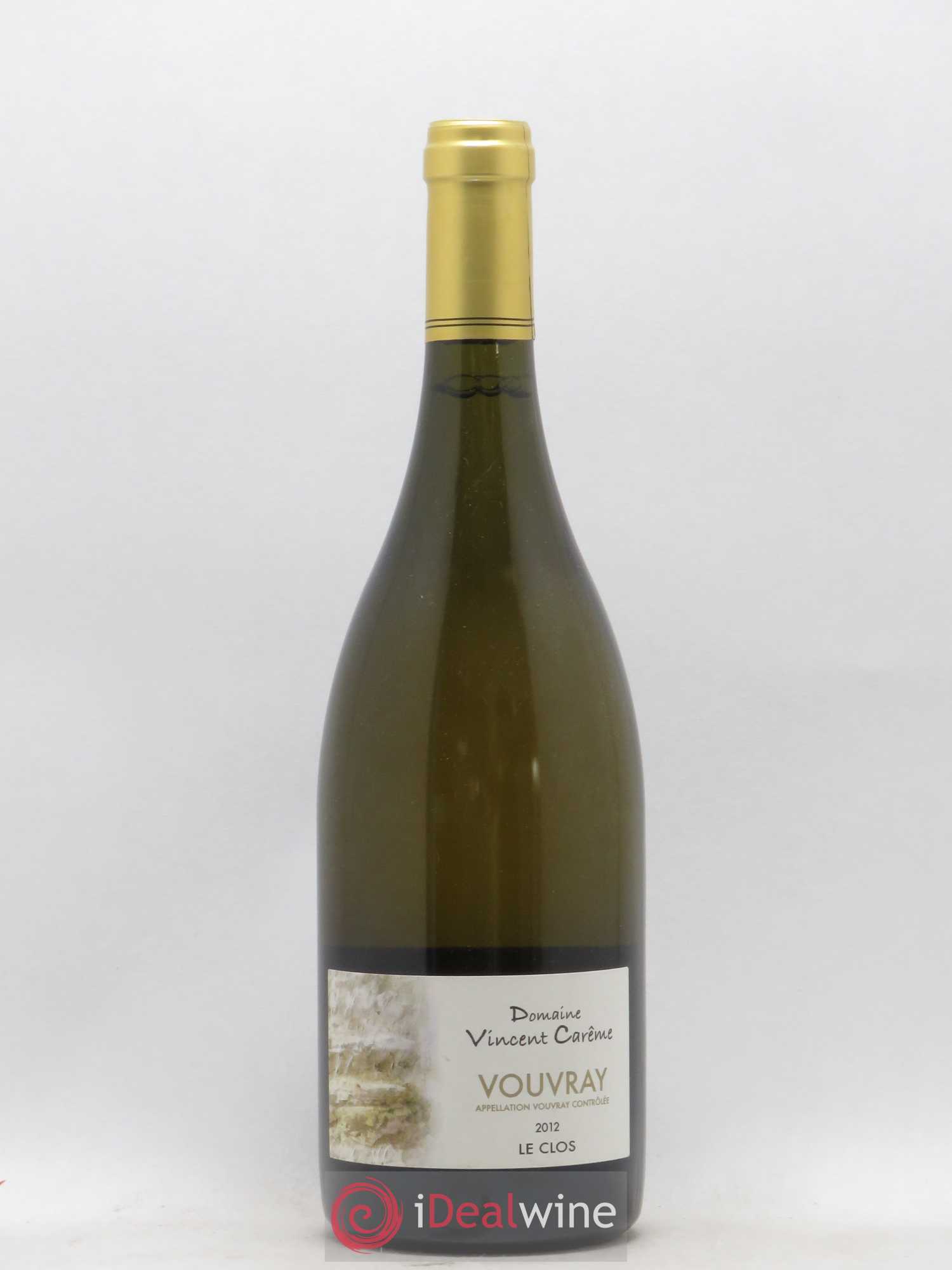 Vouvray Sec Le Clos Vincent Carême (Domaine) 2012 - Lot de 1 bouteille - 0