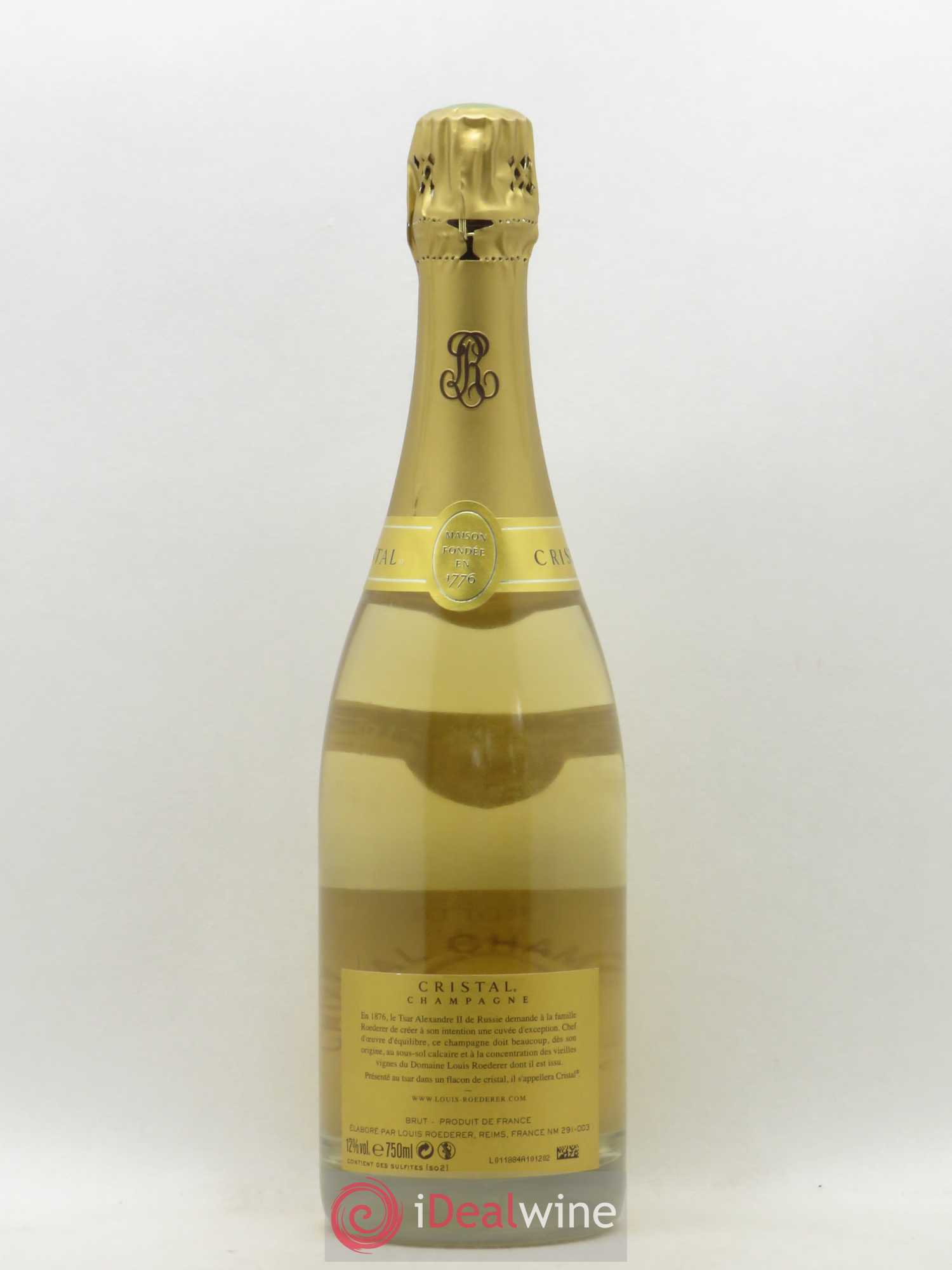 Cristal Louis Roederer 2009 - Lot de 1 bouteille - 1