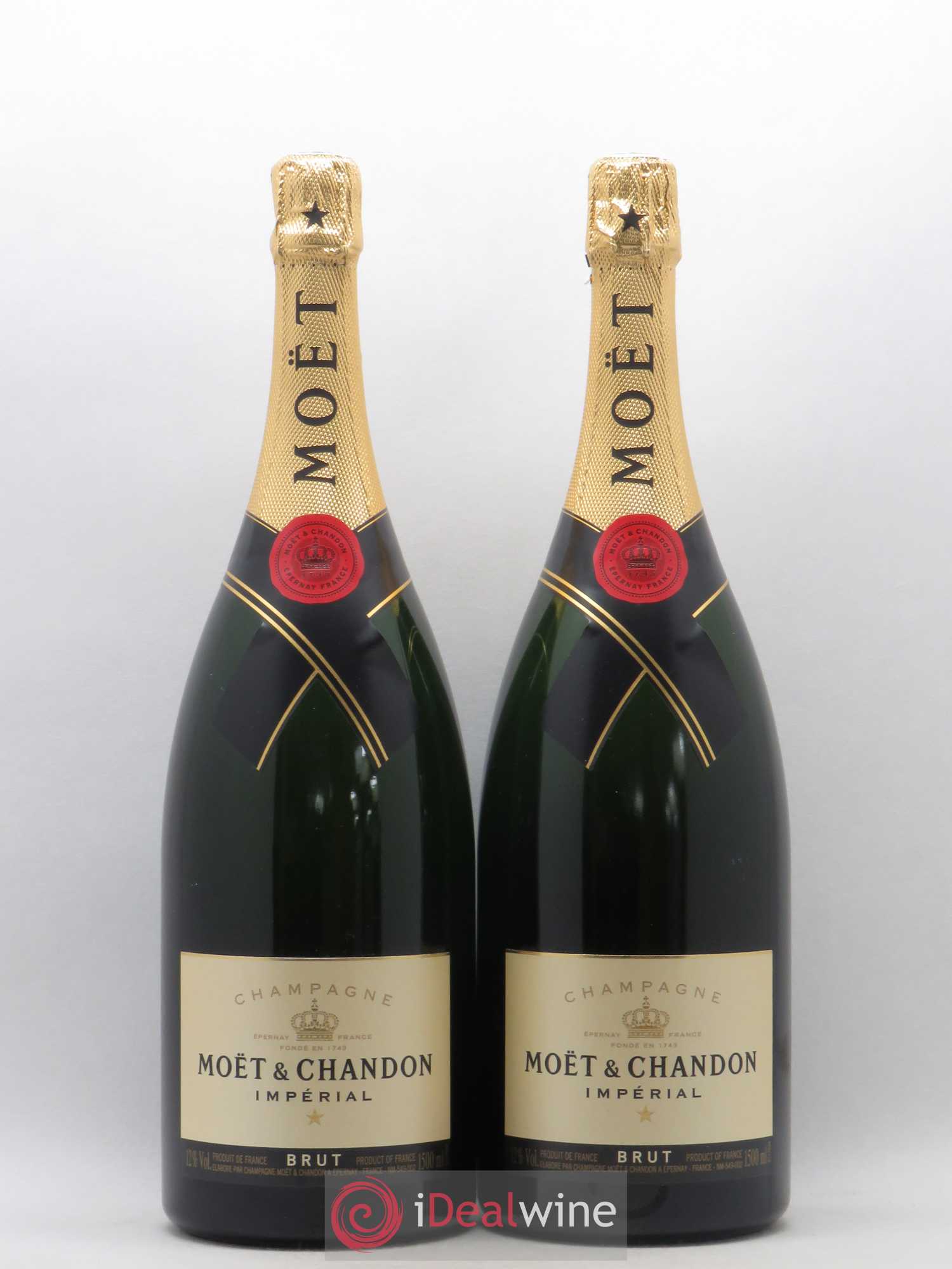 Impérial Brut Moët et Chandon - Lot de 2 magnums - 0