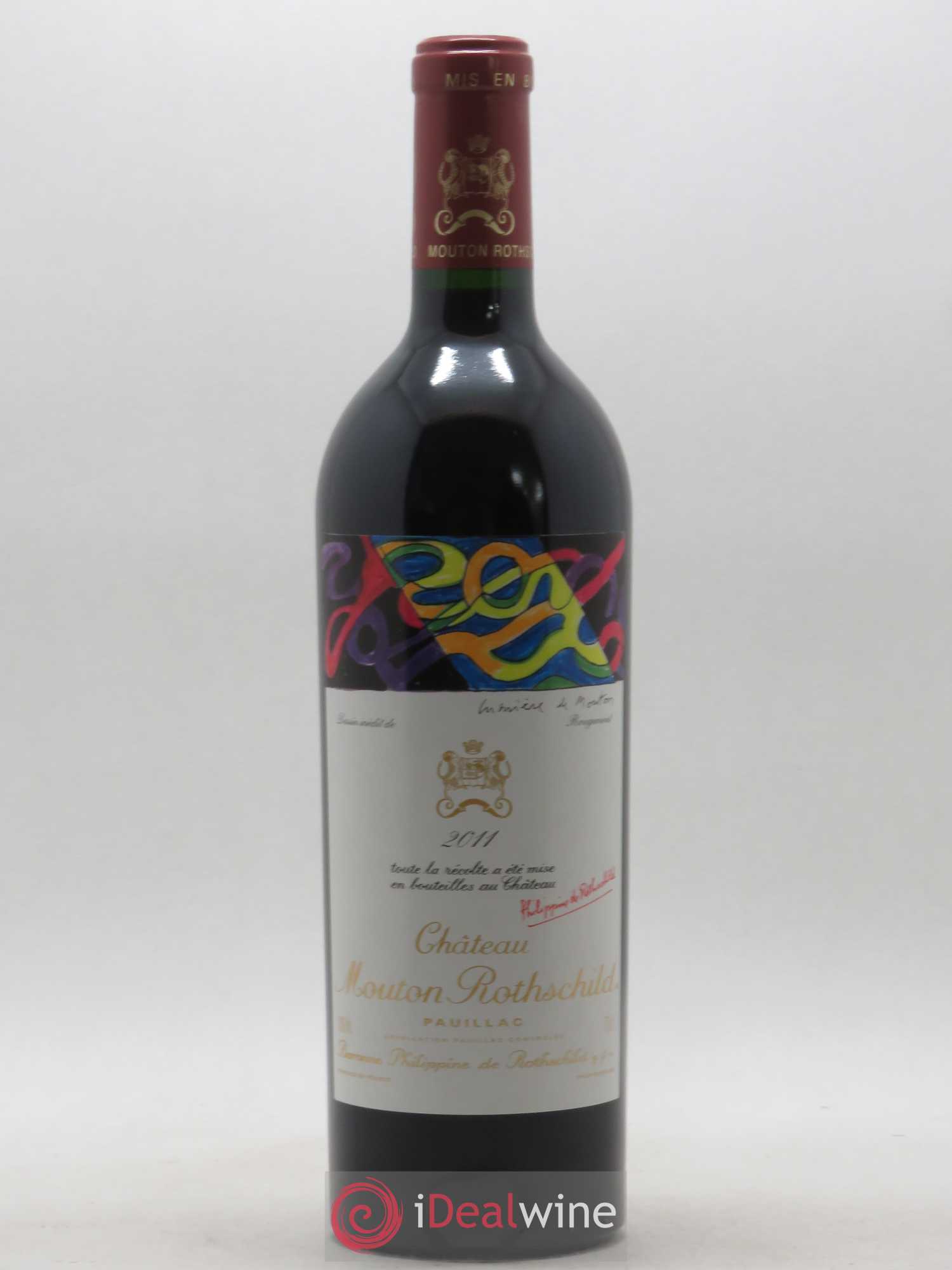 Château Mouton Rothschild 1er Grand Cru Classé 2011 - Lot de 1 bouteille - 0
