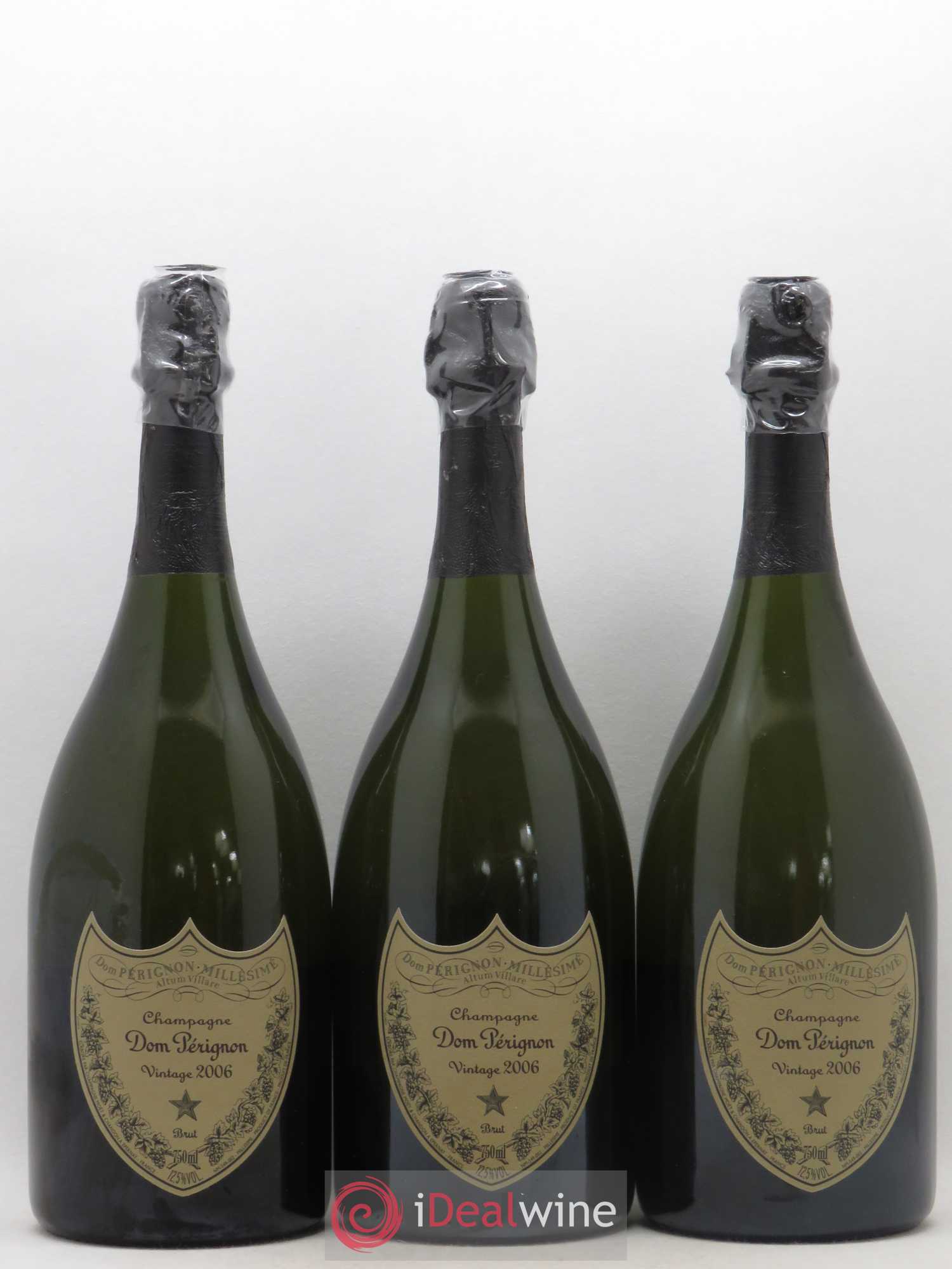 Brut Dom Pérignon 2006 - Lot de 3 bouteilles - 0