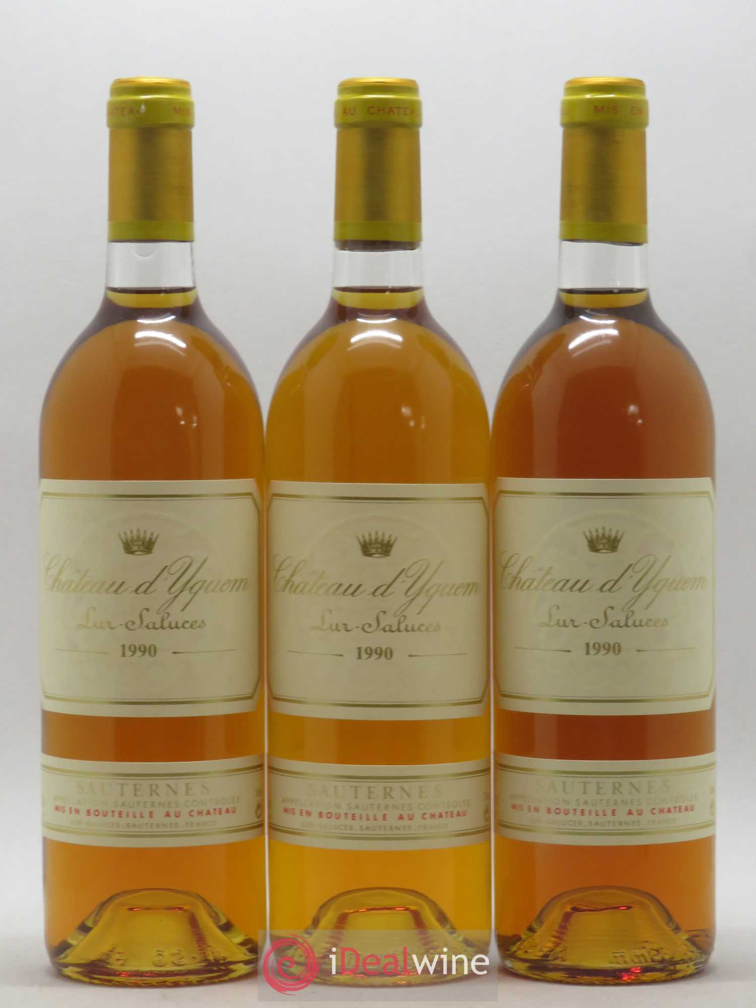 Château d' Yquem 1er Cru Classé Supérieur 1990 - Lotto di 12 bottiglie - 2