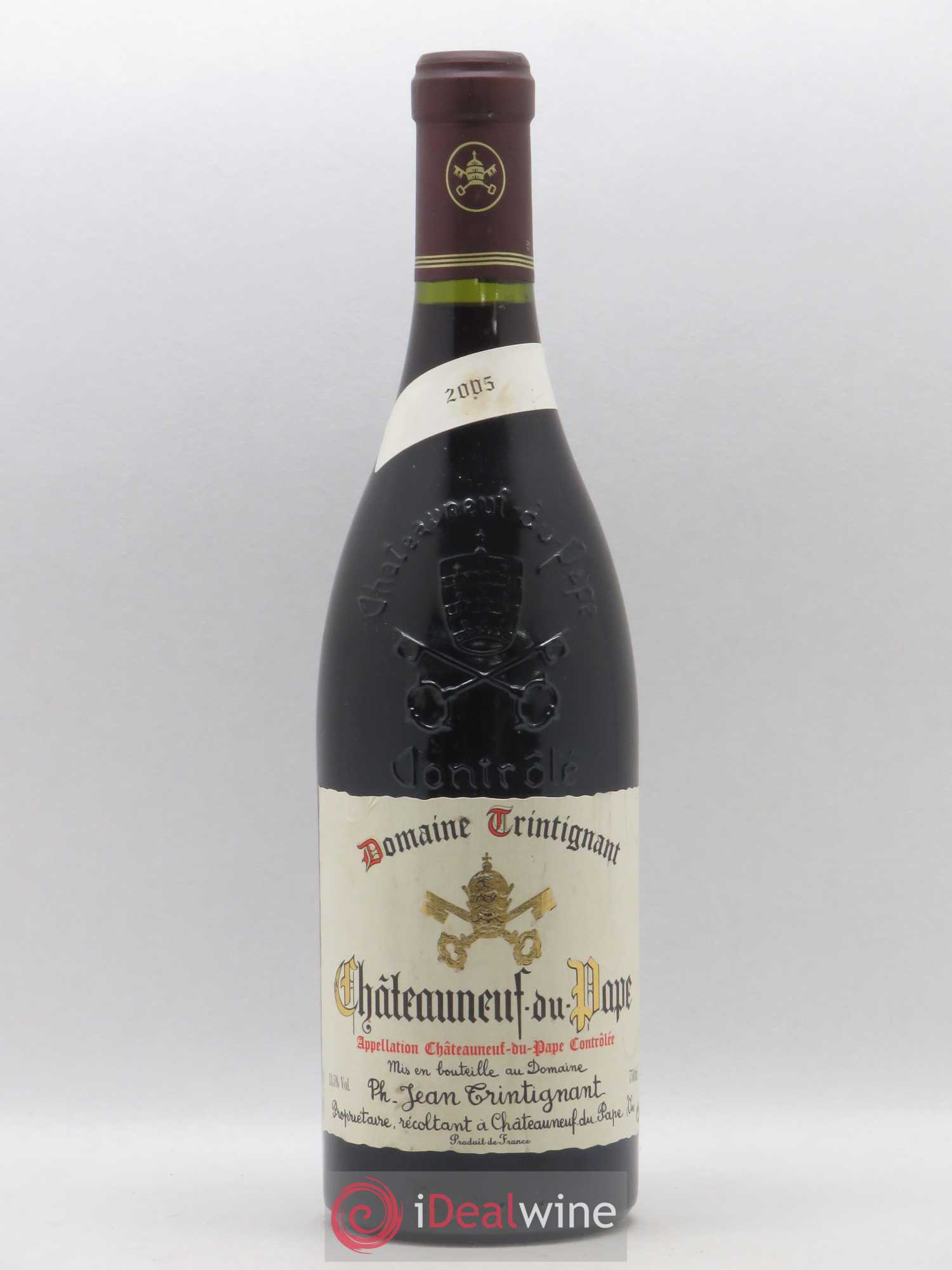 Châteauneuf-du-Pape Maison Trintignant 2005 - Lot de 1 bouteille - 0