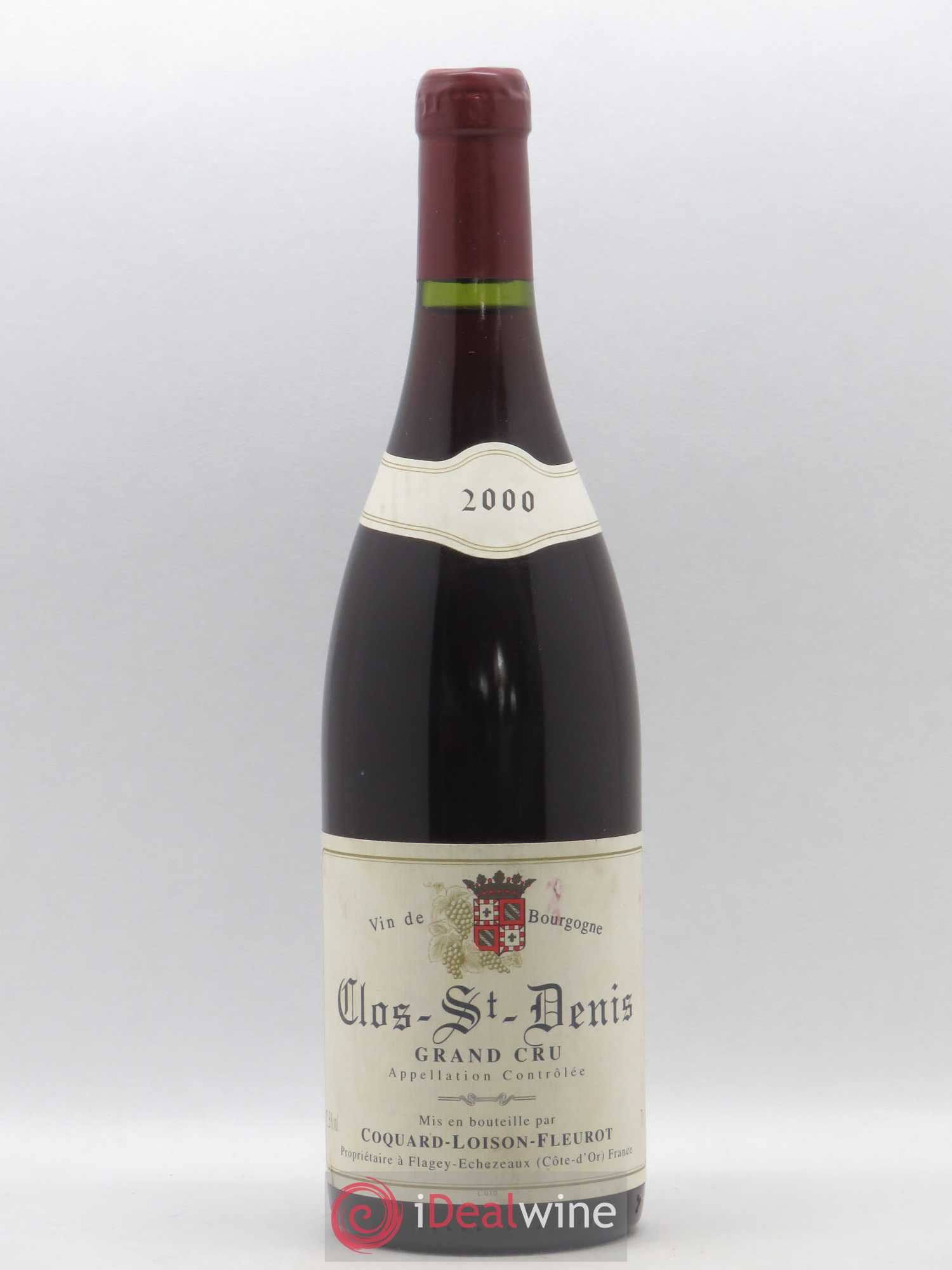 Clos Saint-Denis Grand Cru Coquard Loiseau Fleurot 2000 - Posten von 1 Flasche - 0