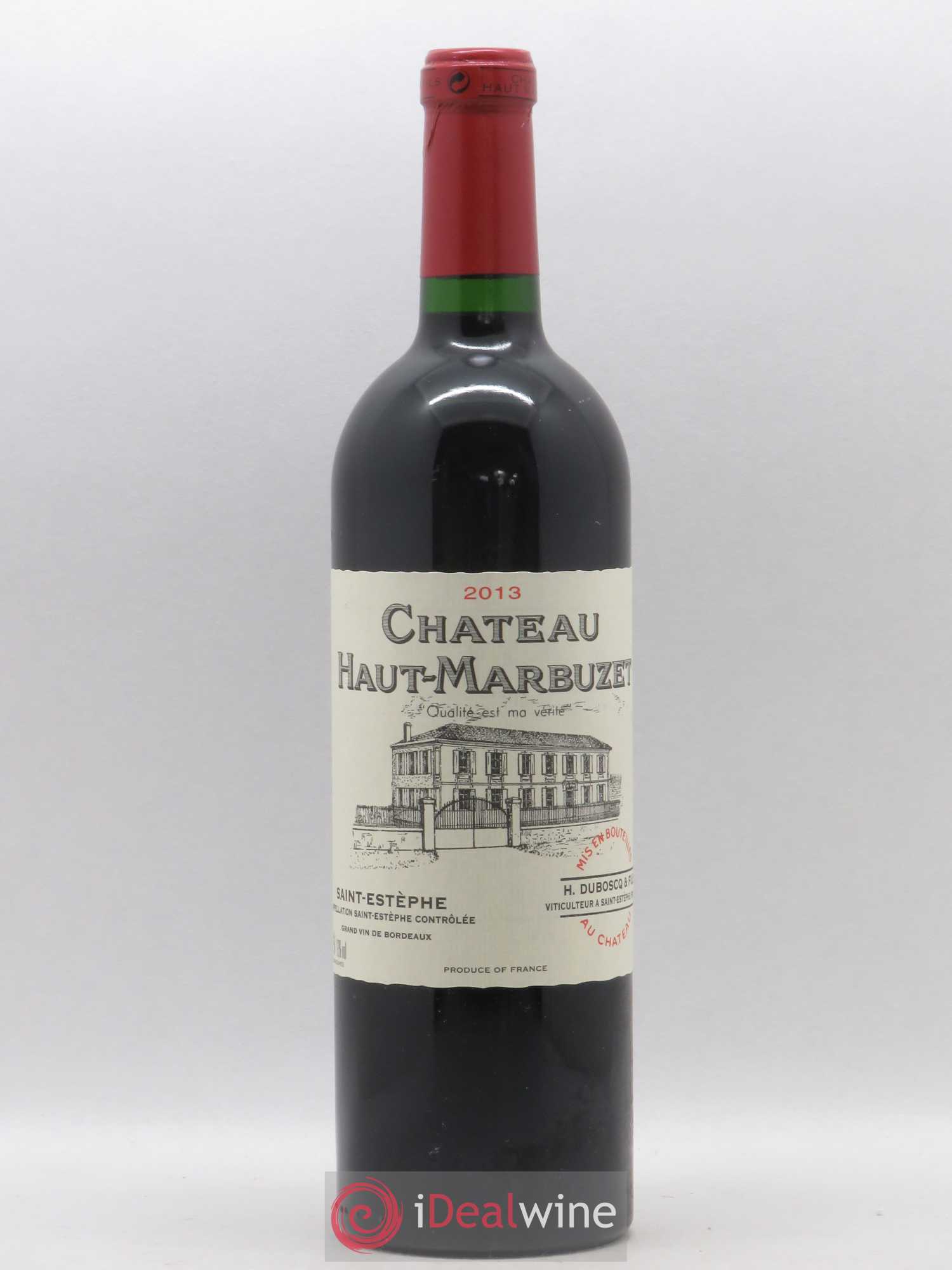 Château Haut Marbuzet 2013 - Lot de 1 bouteille - 0