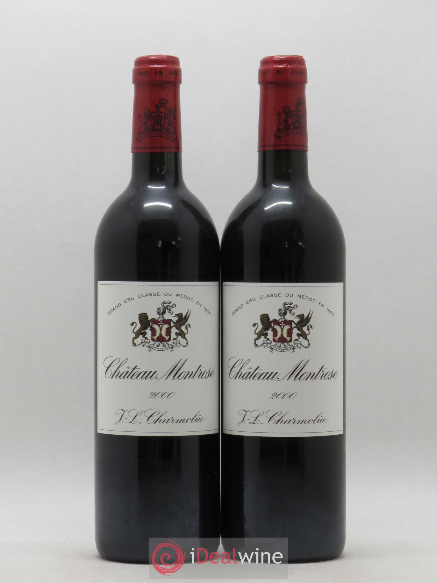 Château Montrose 2ème Grand Cru Classé 2000 - Lot de 2 bouteilles - 0