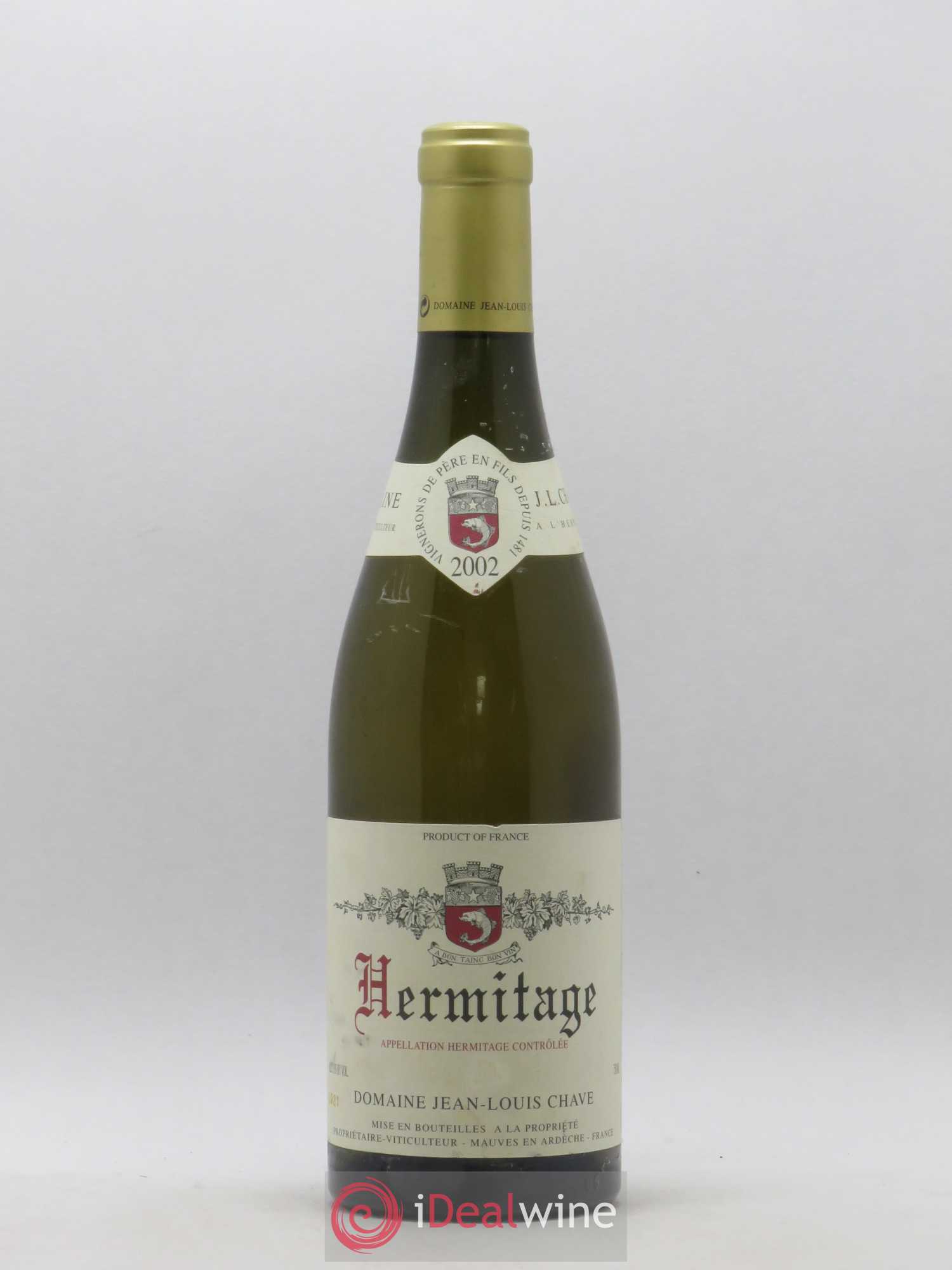 Hermitage Jean-Louis Chave 2002 - Lot de 1 bouteille - 0