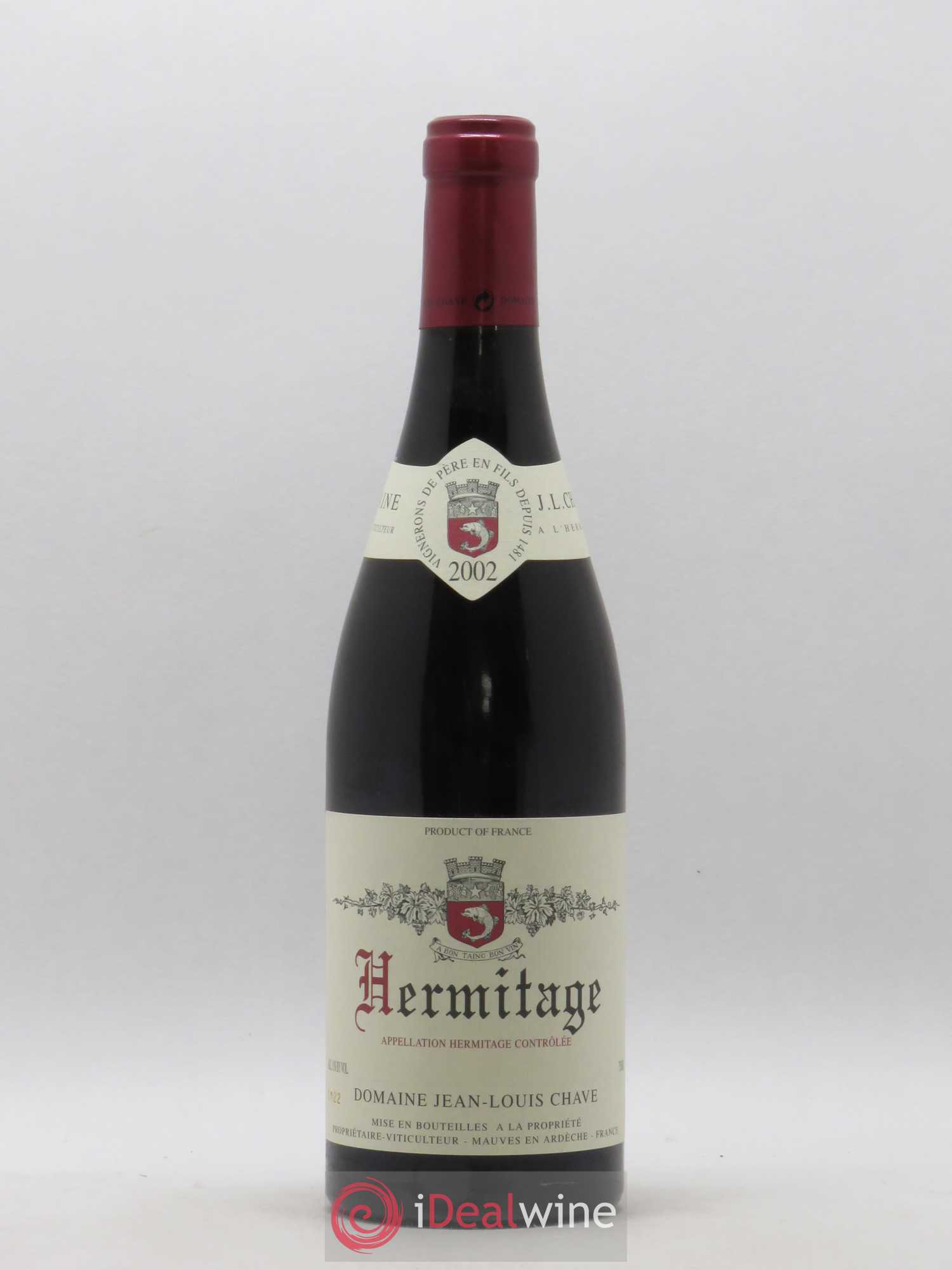 Hermitage Jean-Louis Chave 2002 - Lot de 1 bouteille - 0