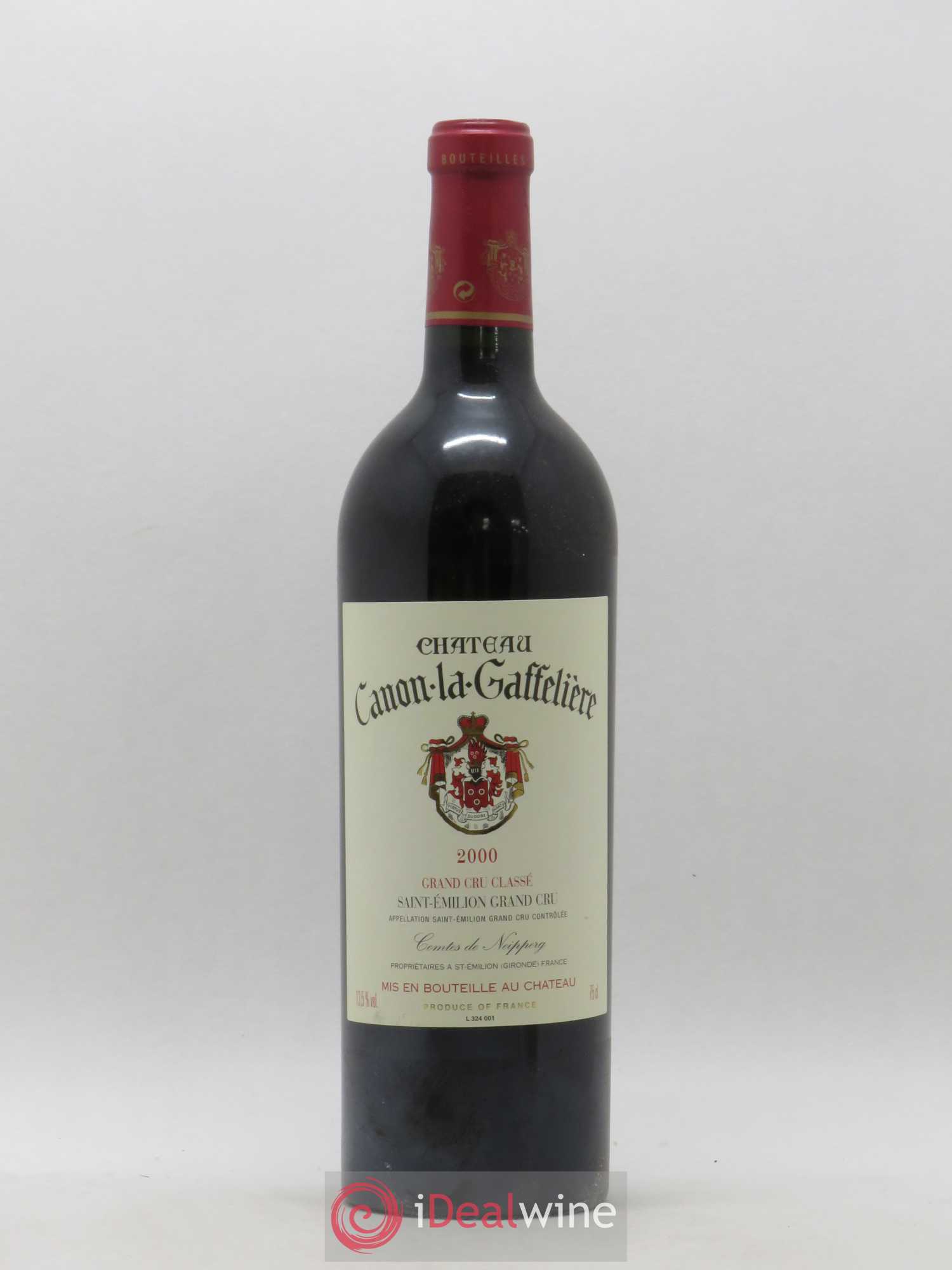 Château Canon la Gaffelière 1er Grand Cru Classé B 2000 - Lot de 1 bouteille - 0