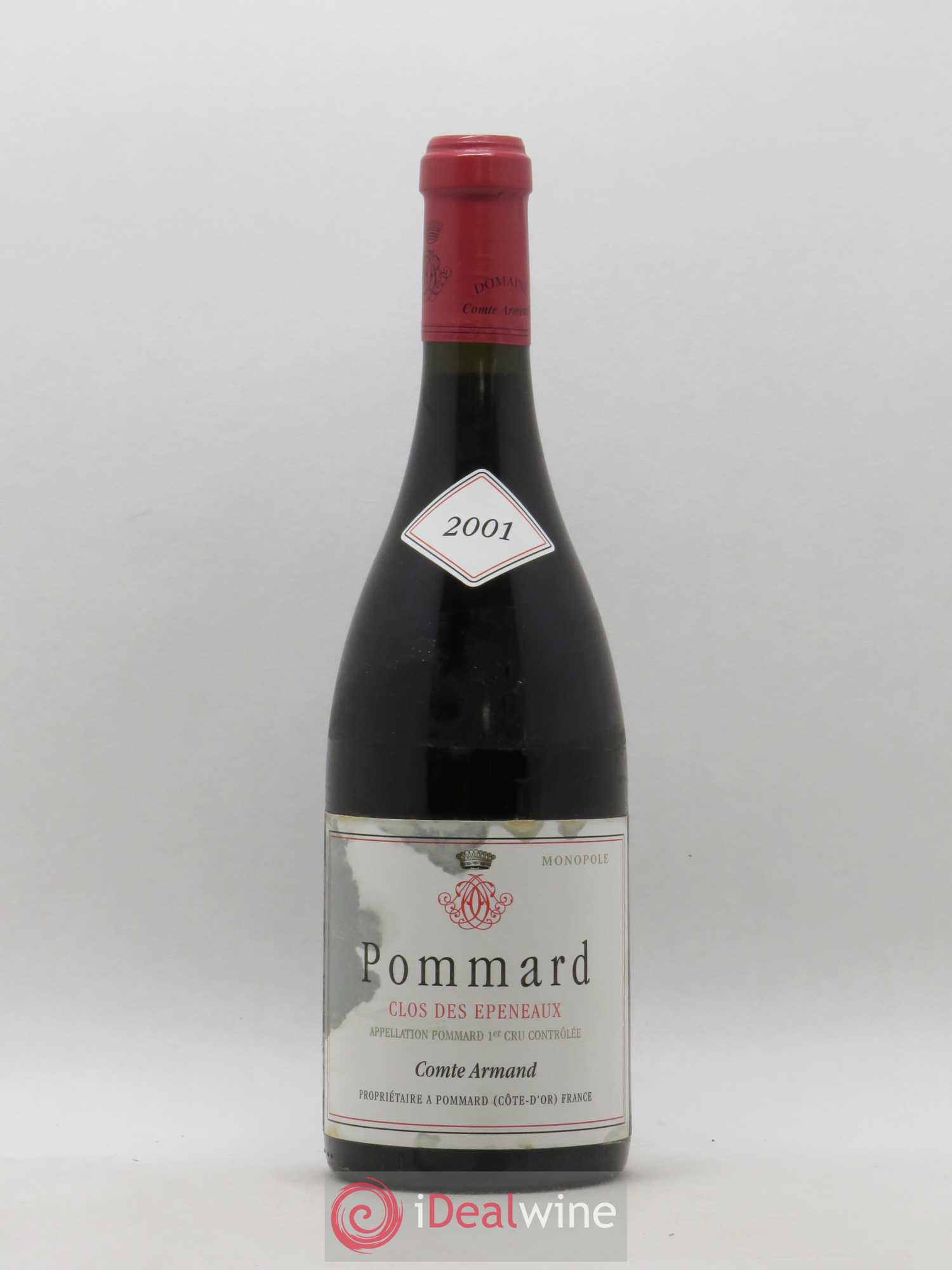 Pommard 1er Cru Clos des Epeneaux Comte Armand 2001 - Lot de 1 bouteille - 0