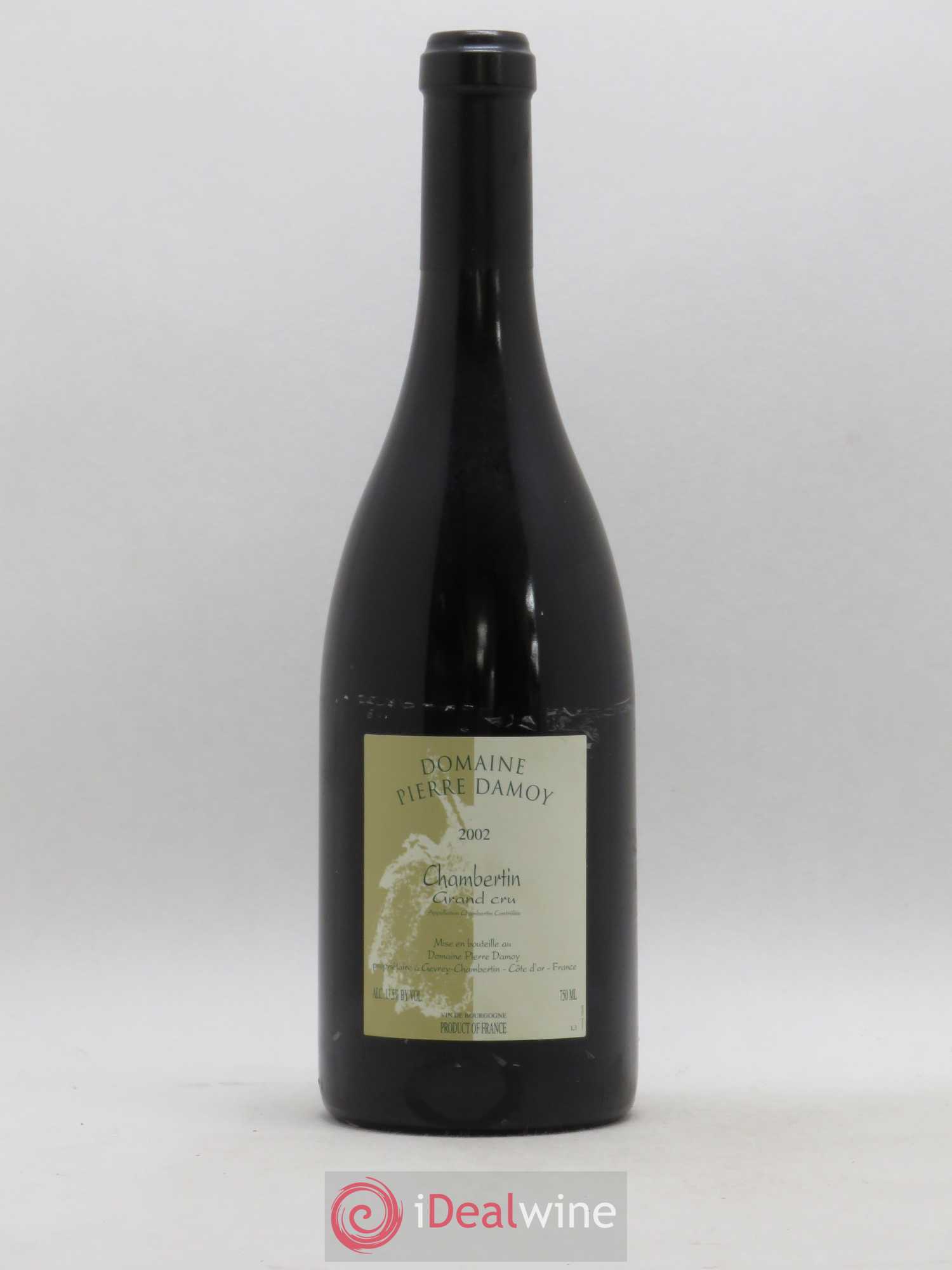Chambertin Grand Cru Pierre Damoy 2002 - Lot de 1 bouteille - 0