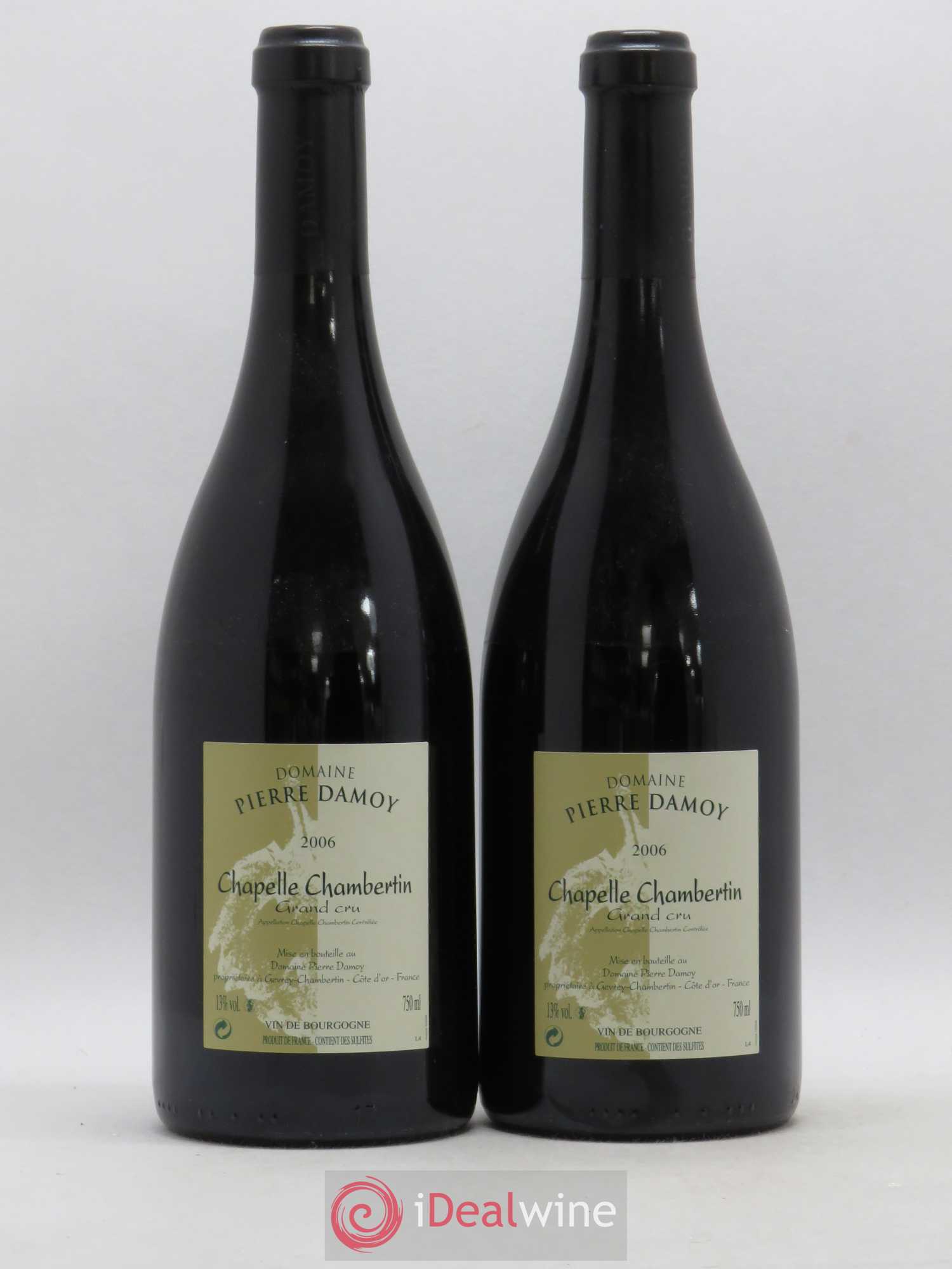 Chapelle-Chambertin Grand Cru Pierre Damoy 2006 - Lot de 2 bouteilles - 0