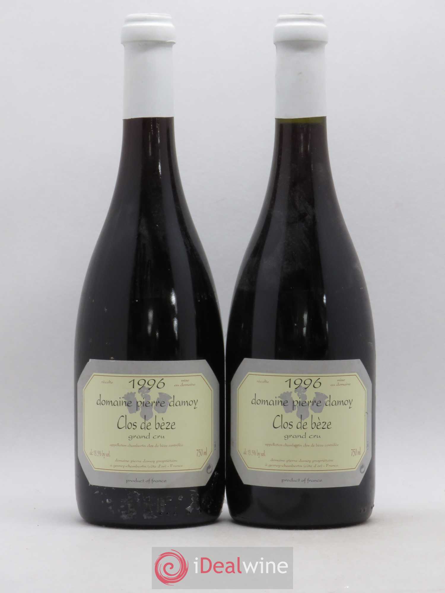 Chambertin Clos de Bèze Grand Cru Pierre Damoy 1996 - Lot de 2 bouteilles - 0