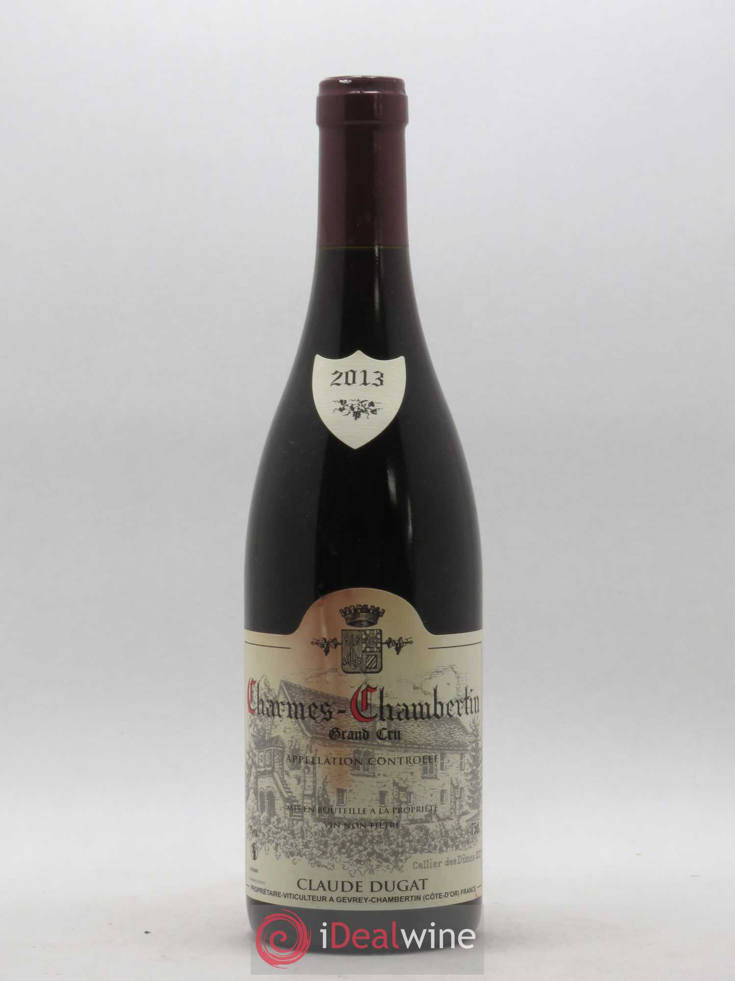 Charmes-Chambertin Grand Cru Claude Dugat 2013 - Lot de 1 bouteille - 0