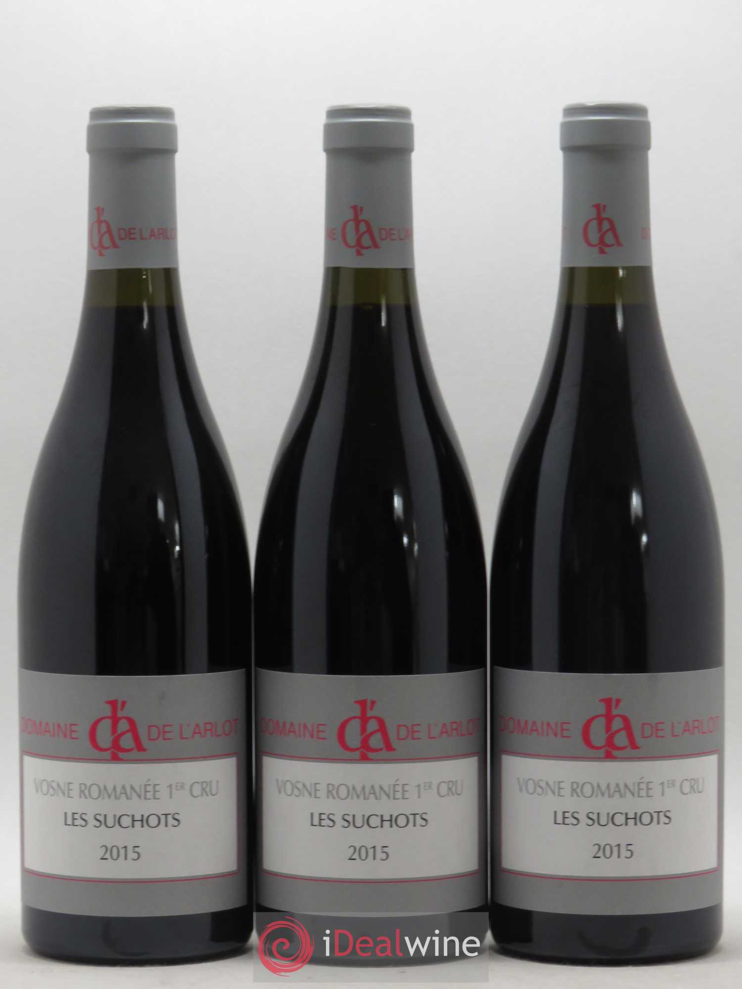 Vosne-Romanée 1er Cru Les Suchots Domaine de l'Arlot 2015 - Lot de 3 bouteilles - 0