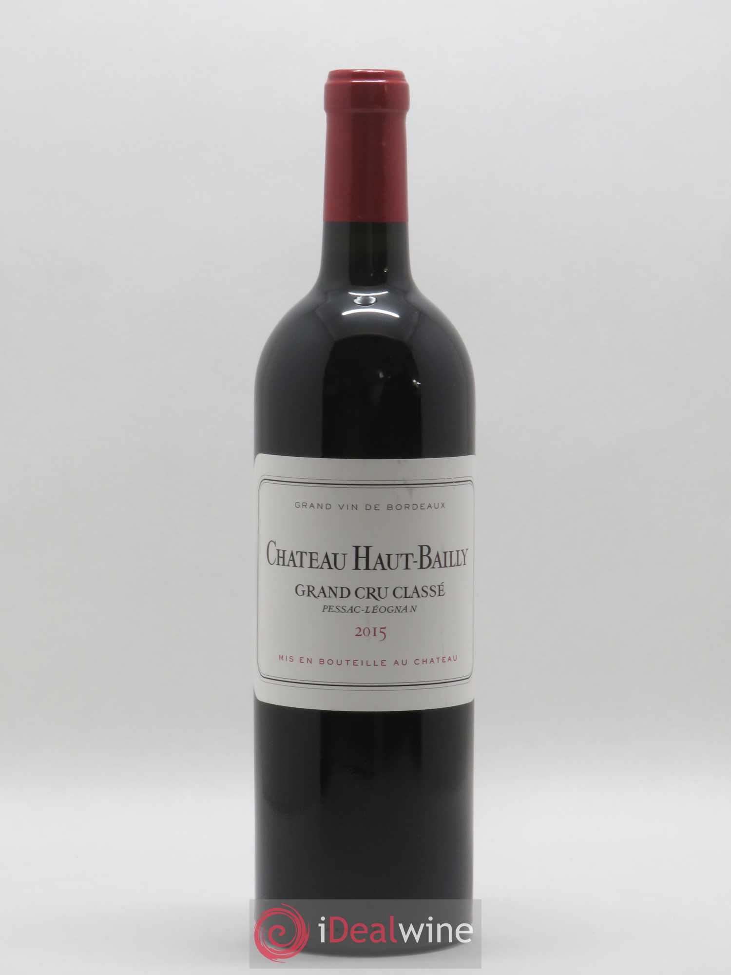 Château Haut-Bailly Cru Classé de Graves 2015 - Lot de 1 bouteille - 0