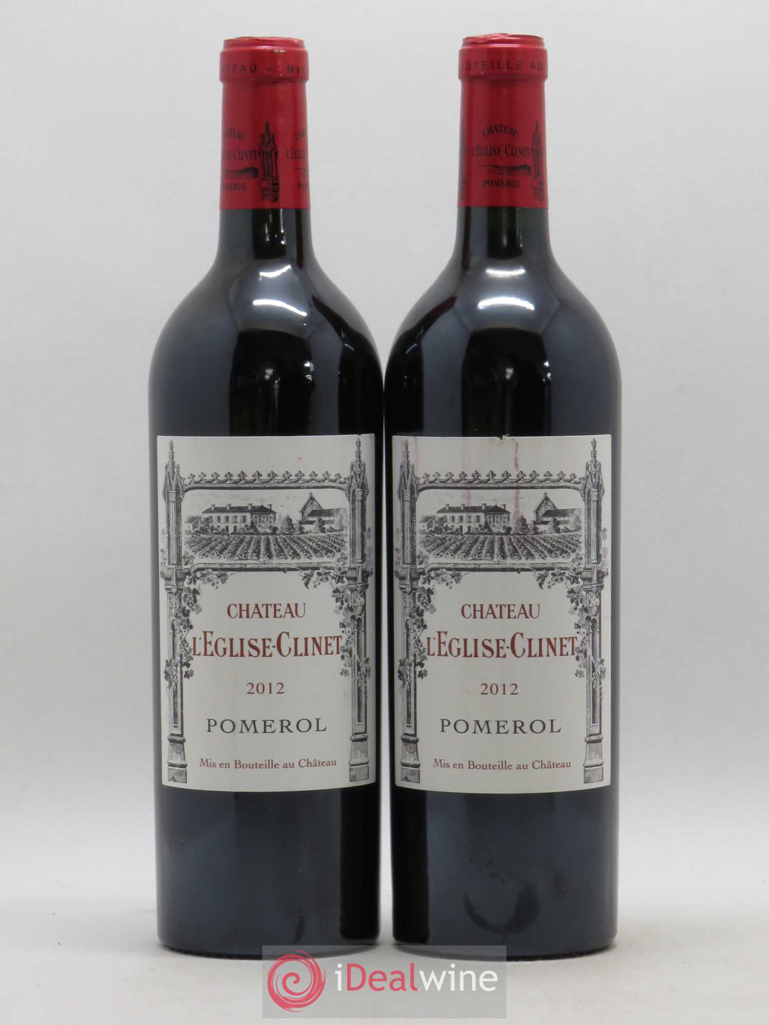 Château l' Église Clinet 2012 - Lot de 2 bouteilles - 0