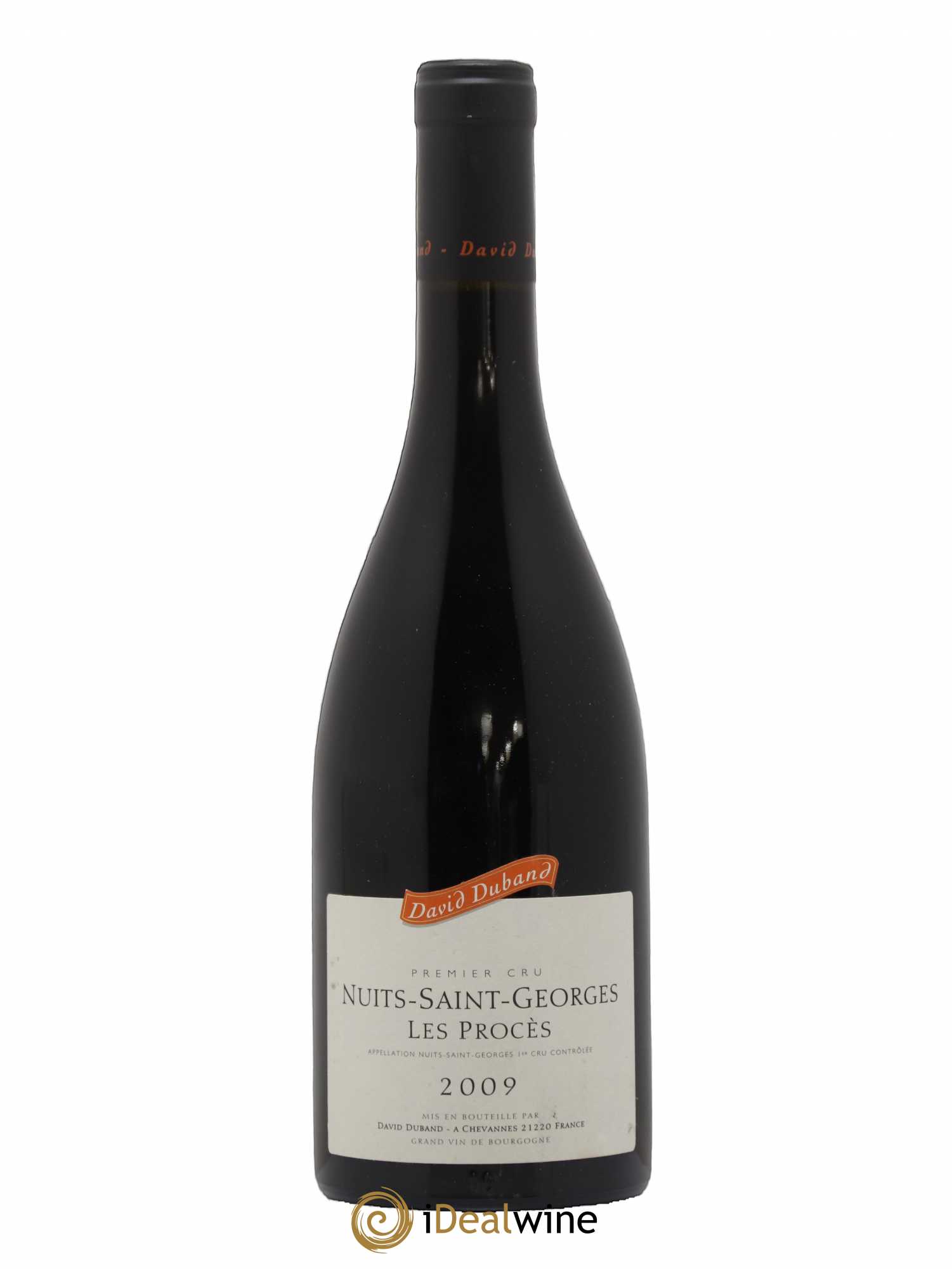 Nuits-Saint-Georges 1er Cru Les Procès David Duband (Domaine) 2009 - Lot de 1 bouteille - 0