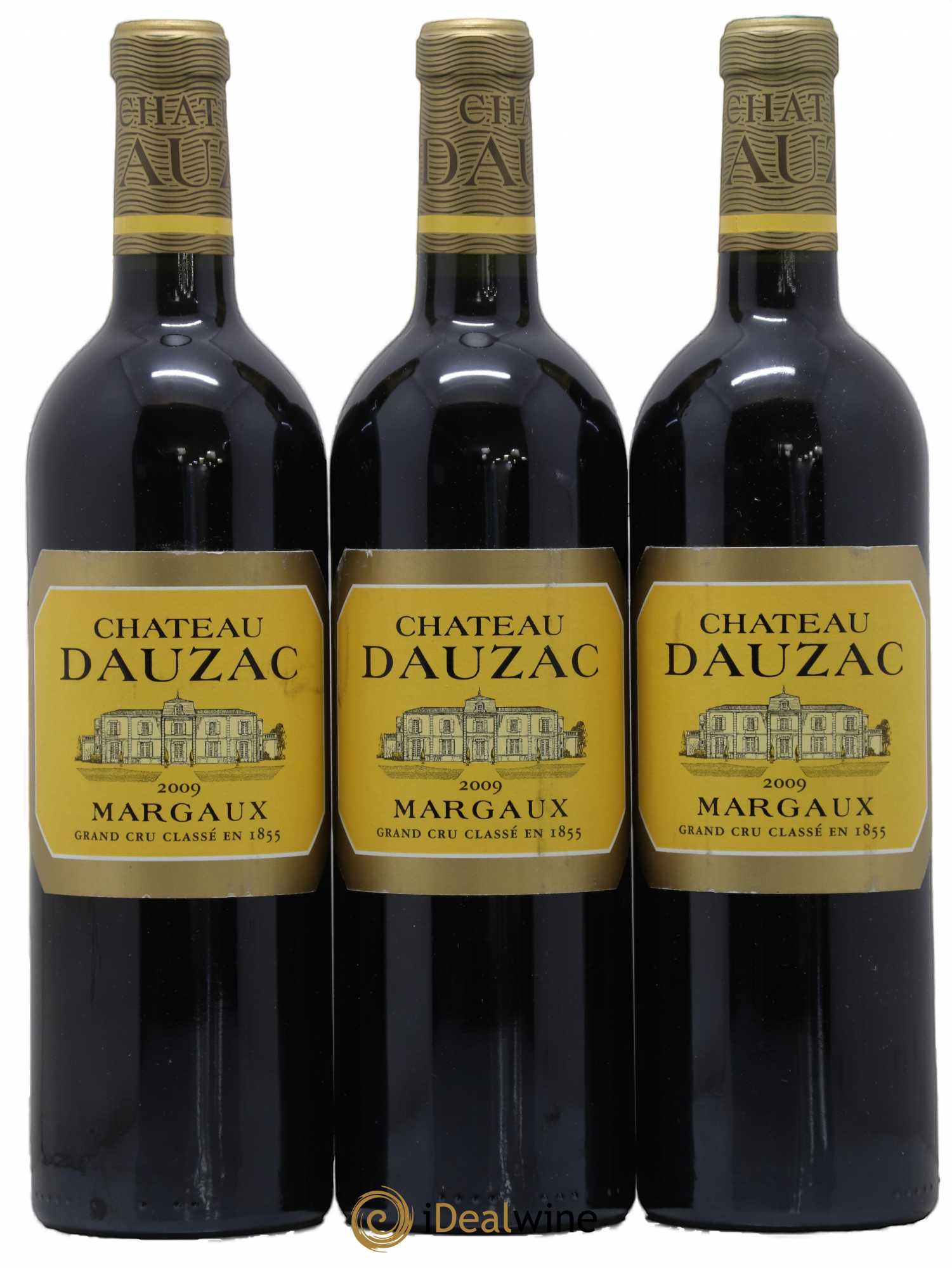 Château Dauzac 5ème Grand Cru Classé 2009 - Lot de 3 bouteilles - 0