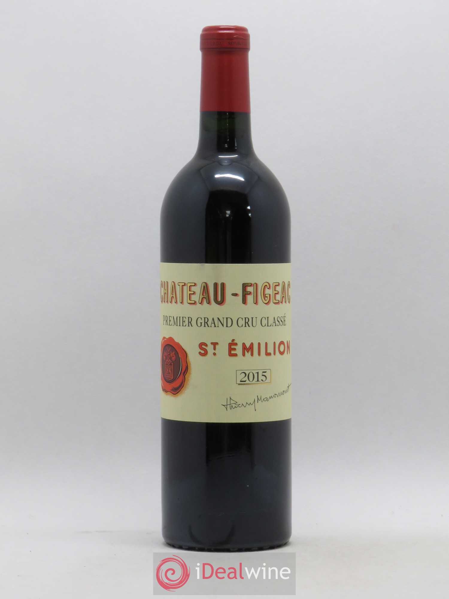 Château Figeac 1er Grand Cru Classé A 2015 - Lot de 1 bouteille - 0