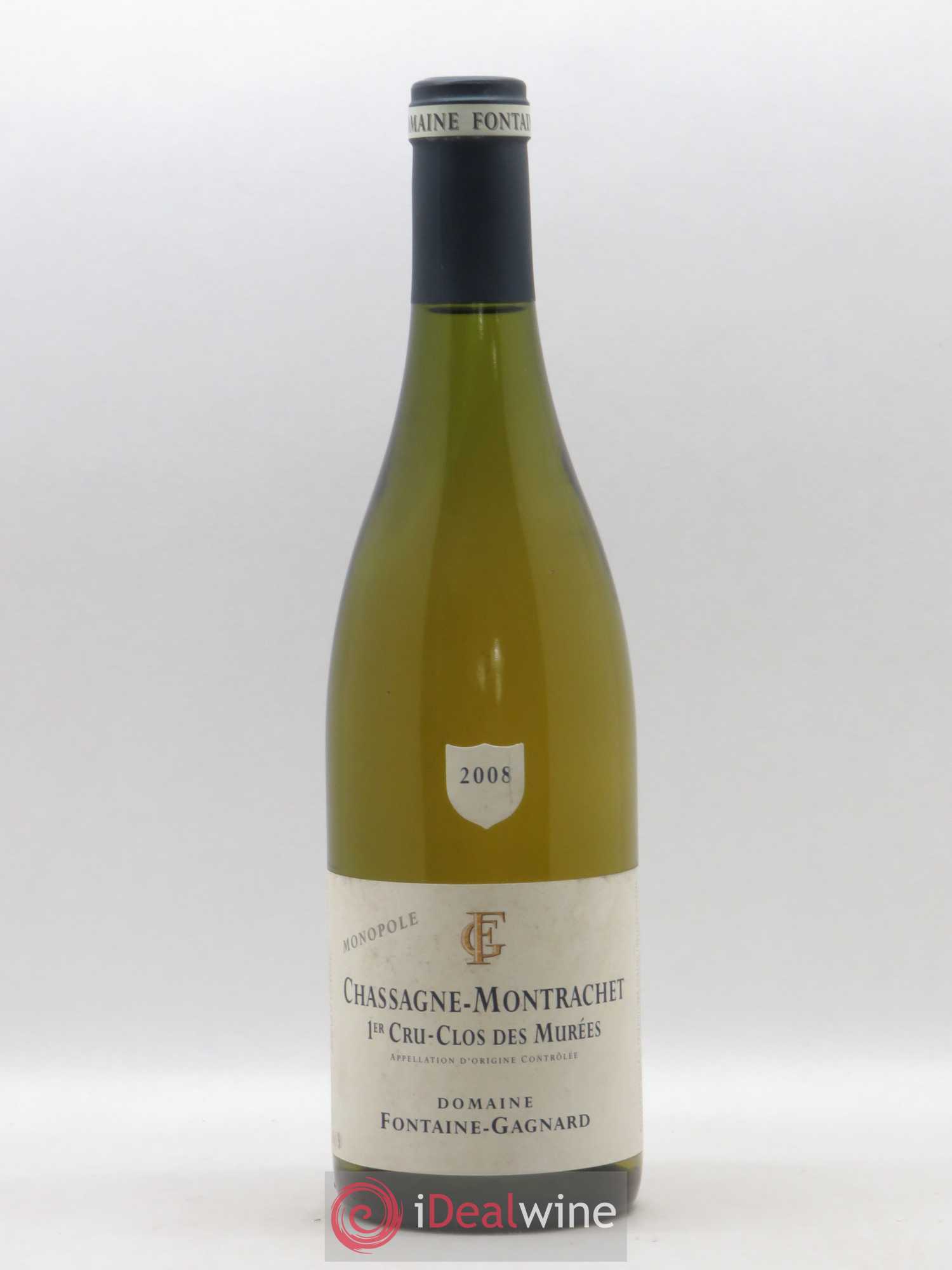 Chassagne-Montrachet 1er Cru Clos Des Murees Domaine Fontaine Gagnard 2008 - Posten von 1 Flasche - 0