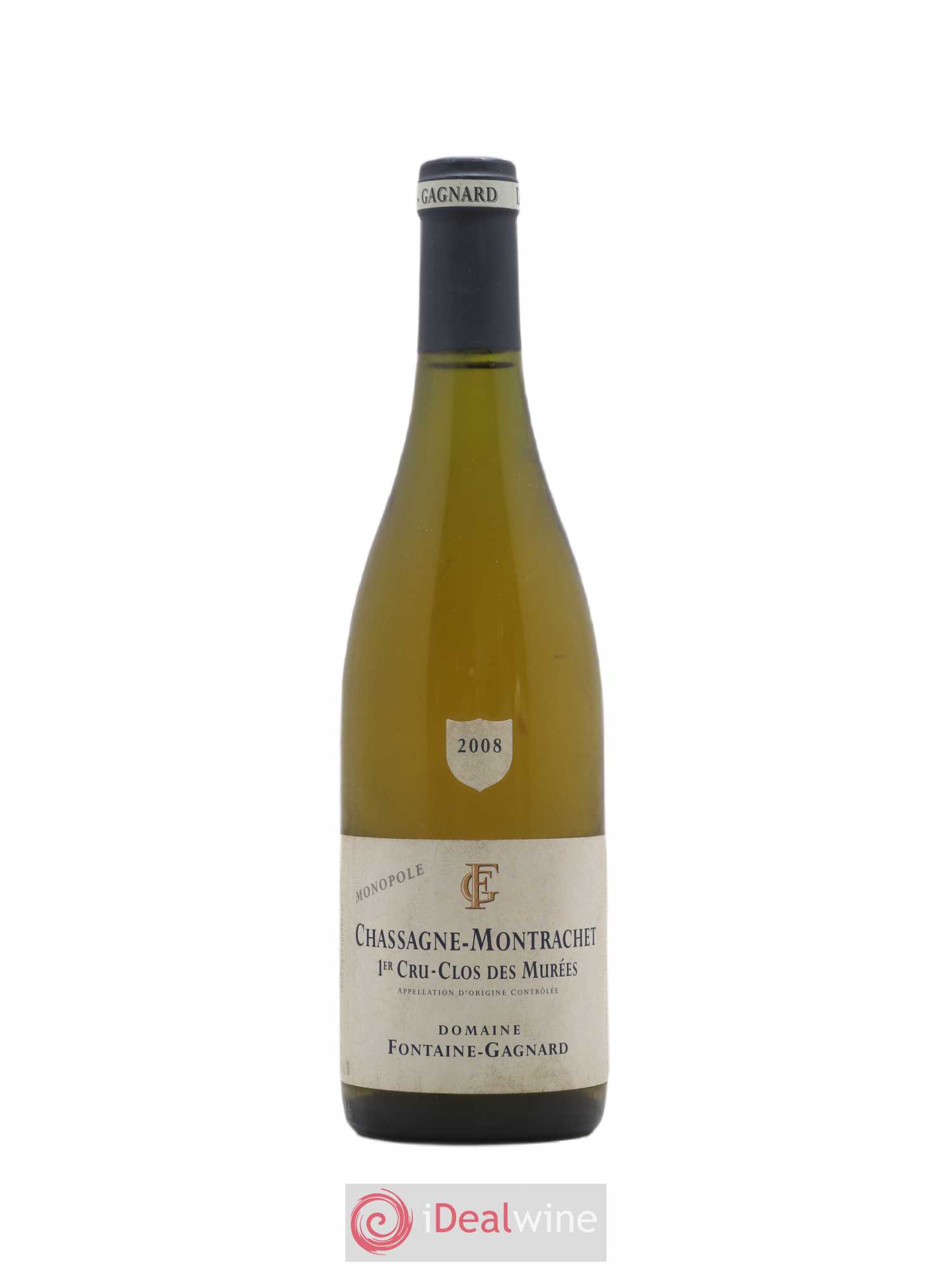 Chassagne-Montrachet 1er Cru Clos Des Murees Domaine Fontaine Gagnard 2008 - Lotto di 1 bottiglia - 0