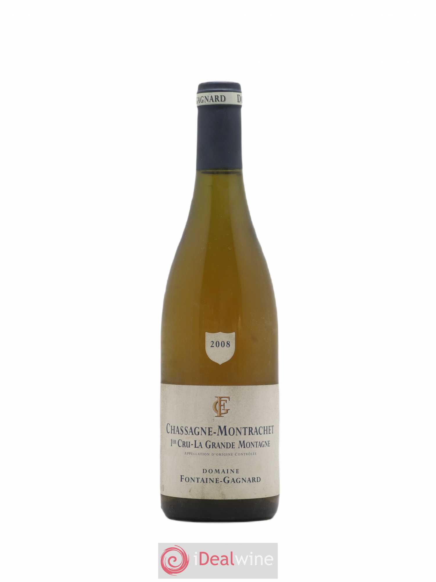 Chassagne-Montrachet 1er Cru La Grande Montagne Domaine Fontaine Gagnard 2008 - Posten von 1 Flasche - 0