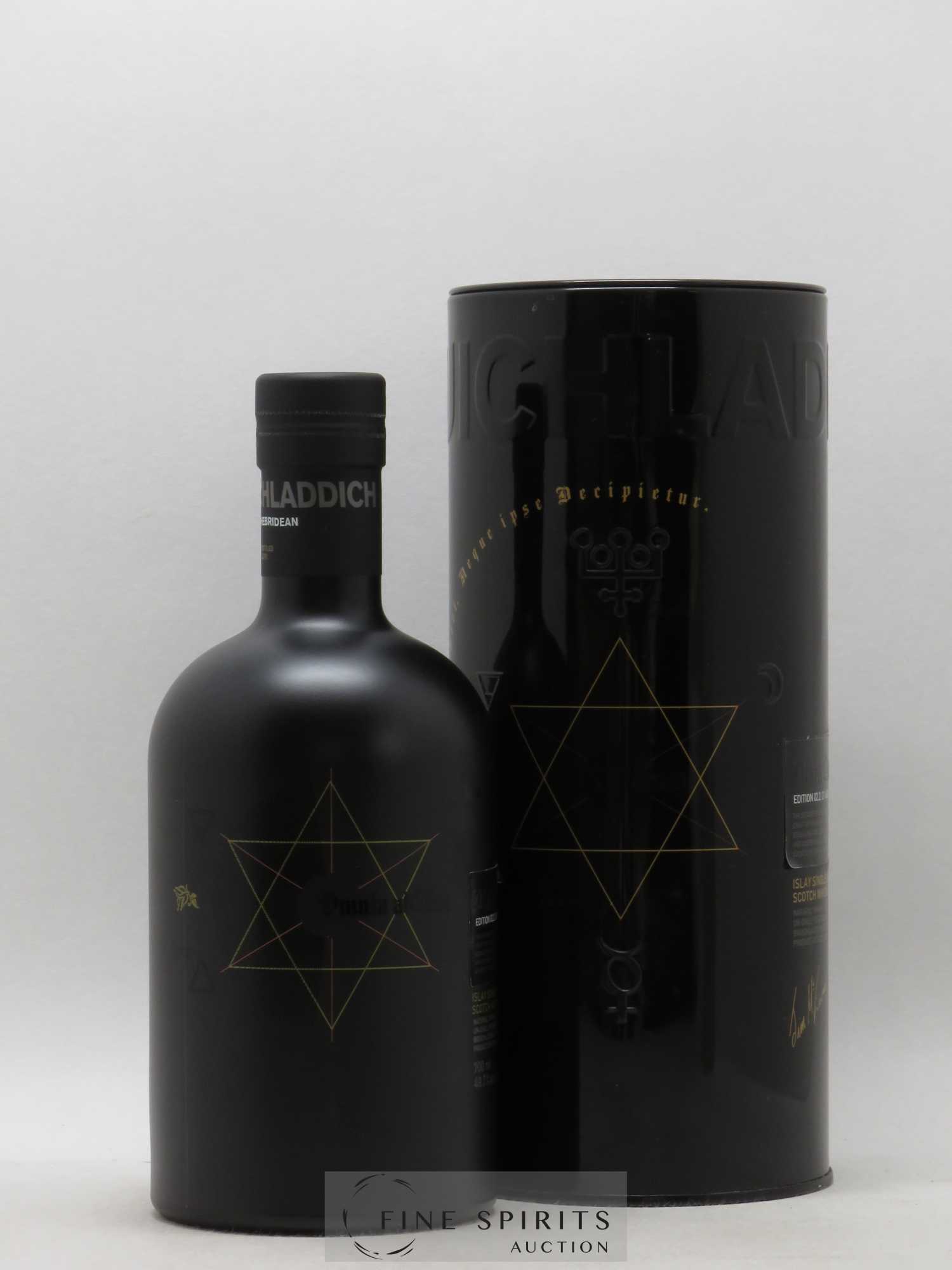 Bruichladdich 21 years 1989 Of. Black Art Edition 02.2 2nd Release - Lot de 1 bouteille - 0