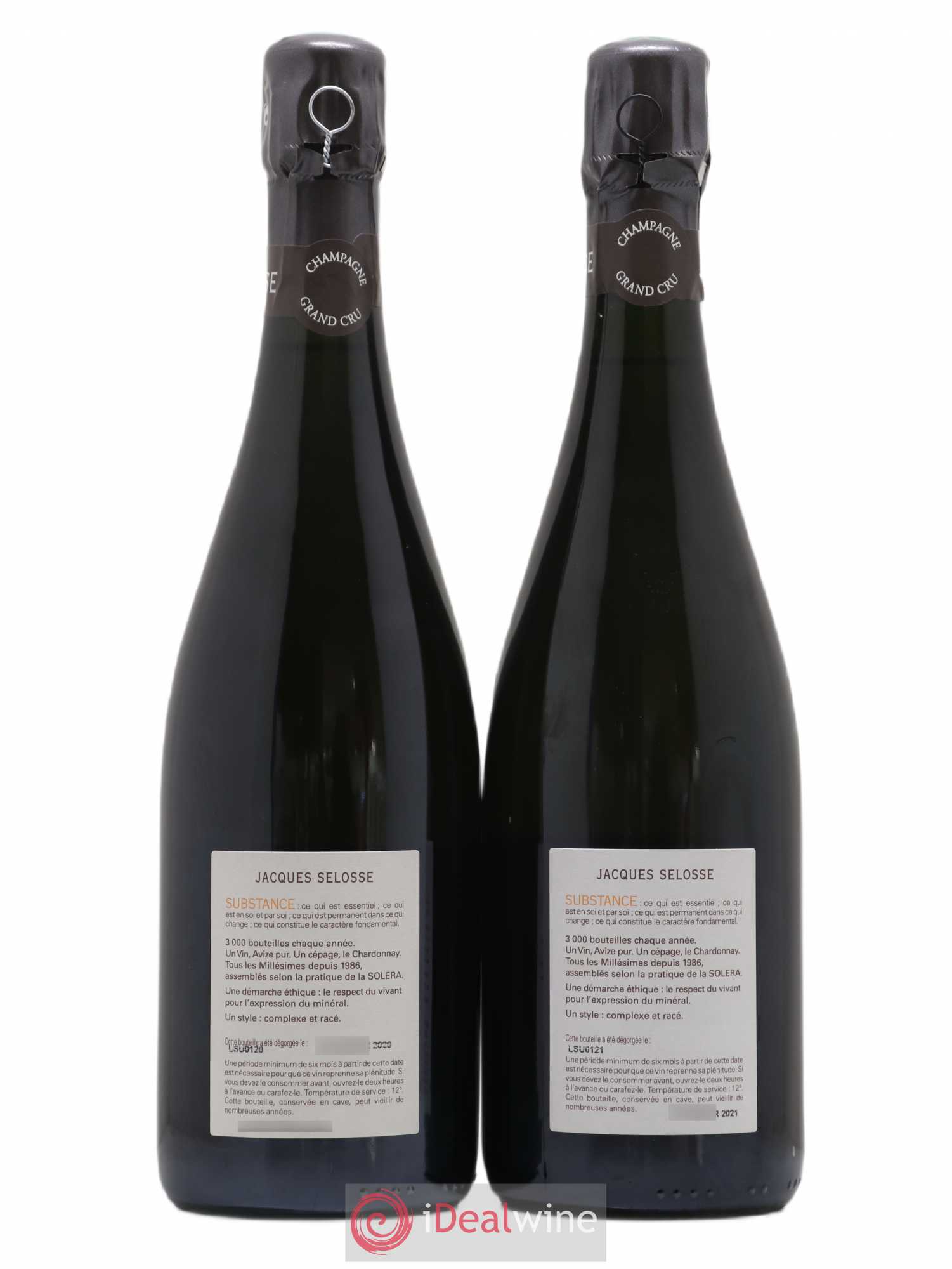 Substance Jacques Selosse - Lot de 2 bouteilles - 1