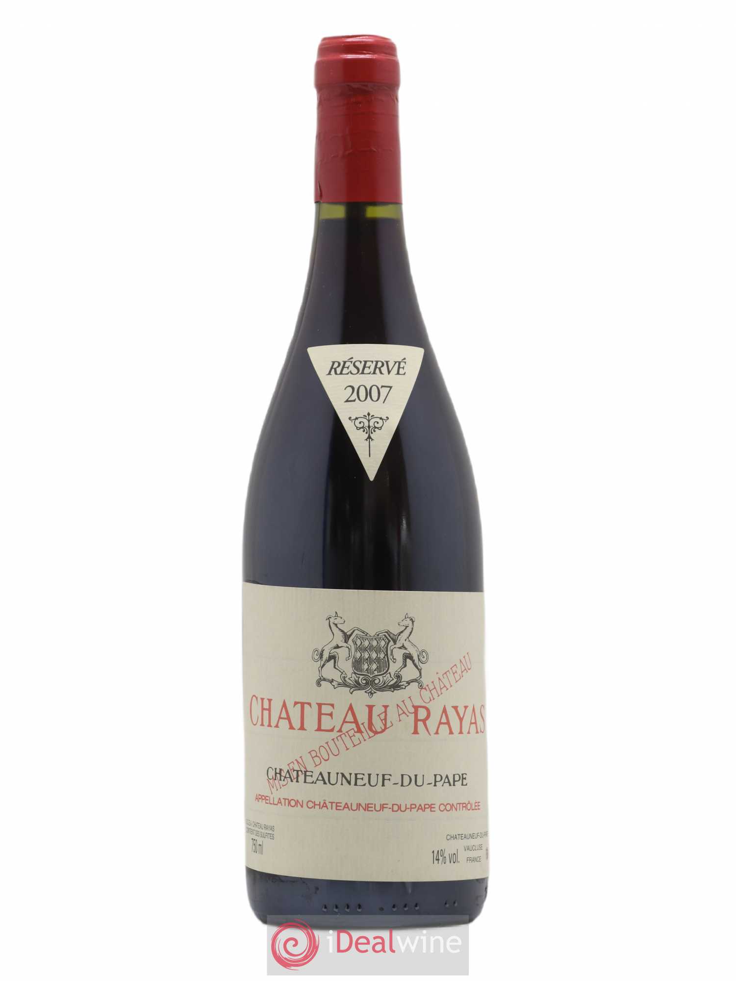 Châteauneuf-du-Pape Château Rayas Emmanuel Reynaud 2007 - Lot de 1 bouteille - 0