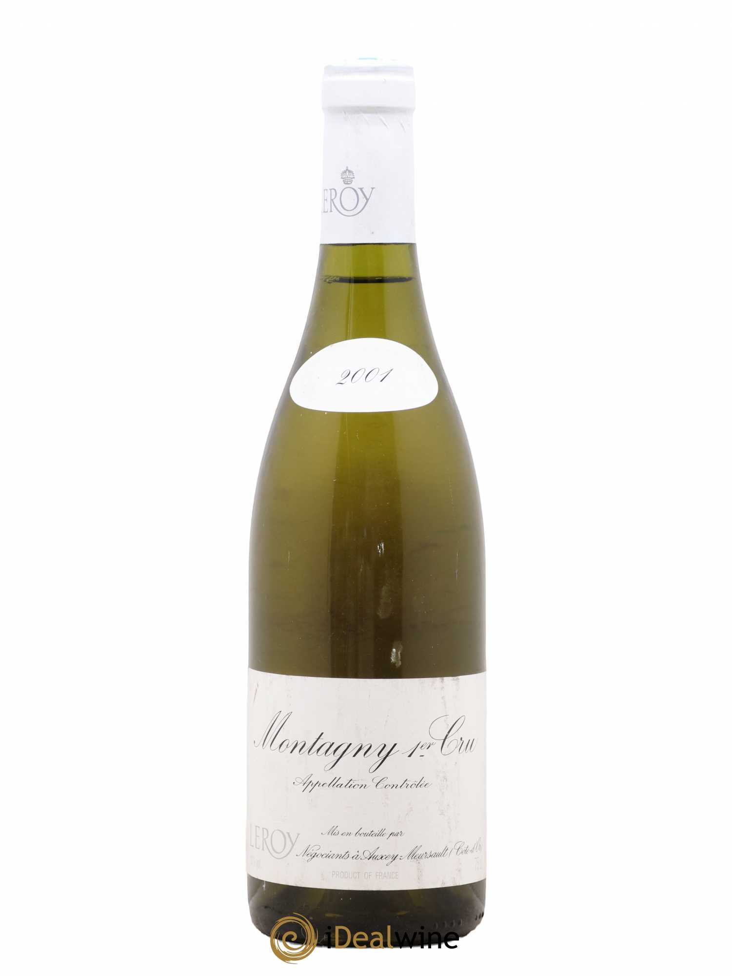 Montagny 1er Cru Leroy SA 2001 - Lot de 1 bouteille - 0
