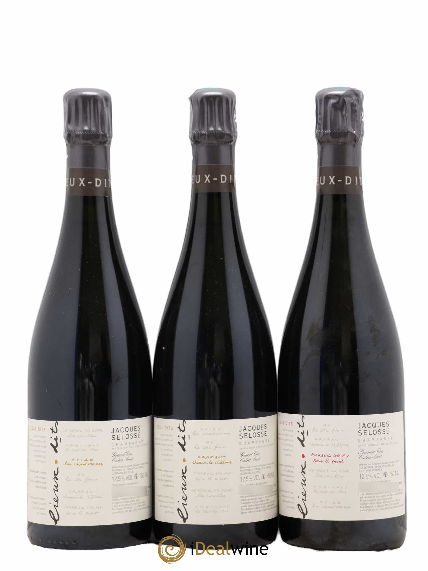 Caisse Collection Lieux-dits Jacques Selosse - Lot de 6 bouteilles - 2