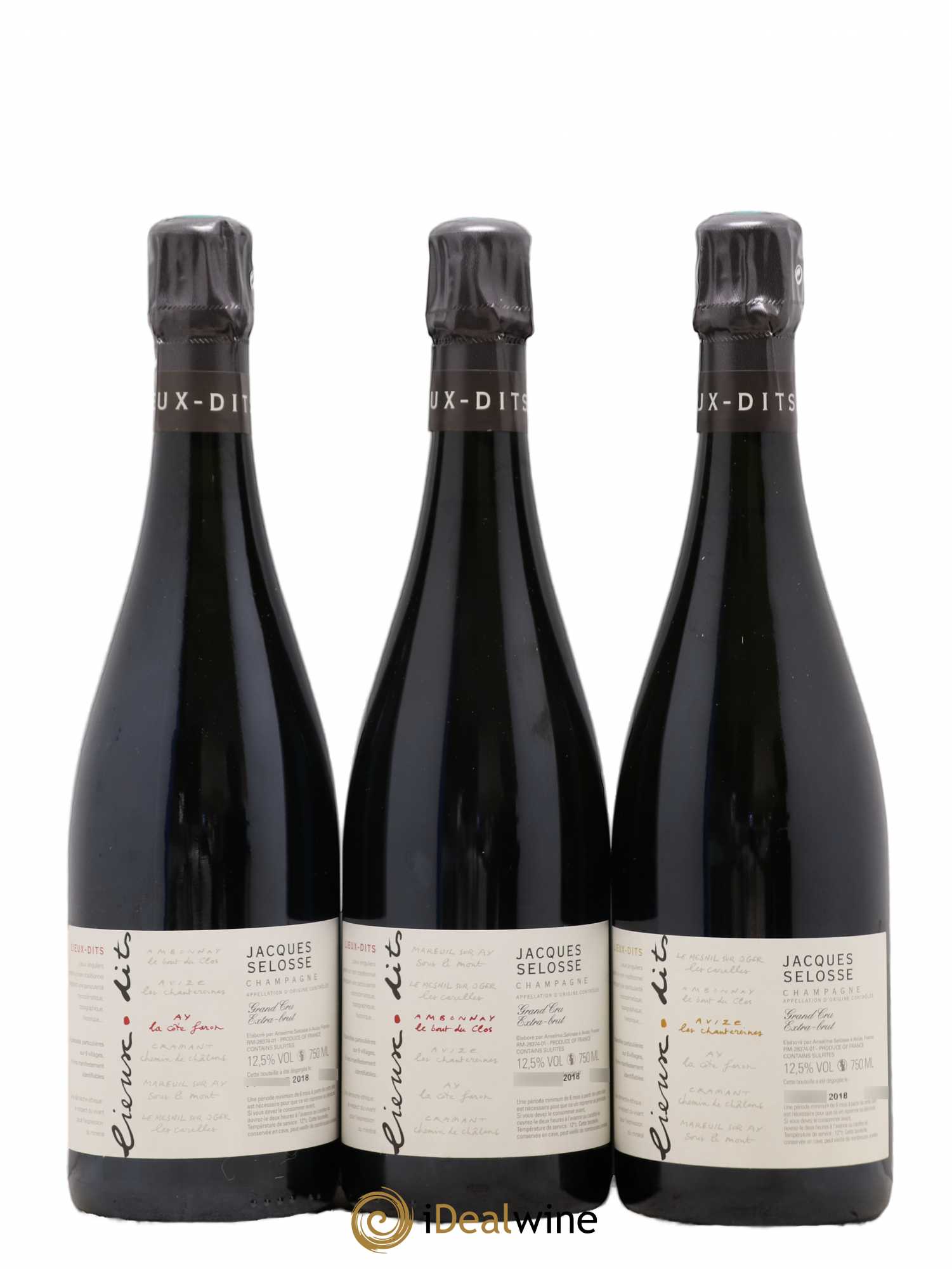 Caisse Collection Lieux-dits Jacques Selosse - Lot de 6 bouteilles - 2