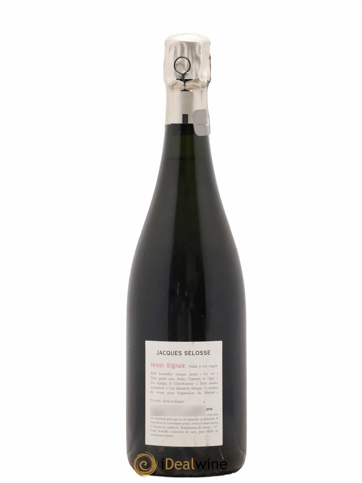 Version Originale Jacques Selosse - Lot de 1 bouteille - 1