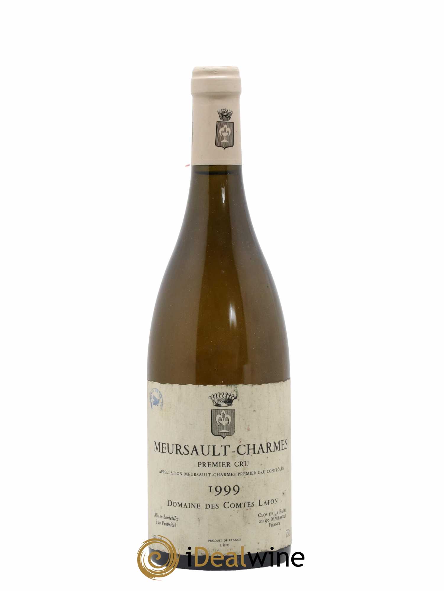Meursault 1er Cru Charmes Comtes Lafon (Domaine des) 1999 - Lot de 1 bouteille - 0