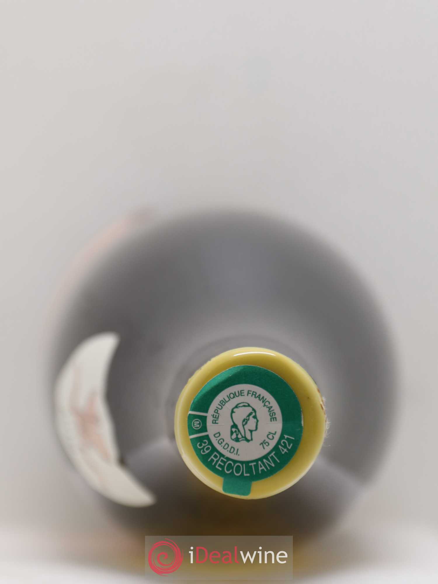 Arbois-Pupillin Savagnin élevage prolongé (cire jaune) Overnoy-Houillon (Domaine) 2010 - Lot de 1 bouteille - 1