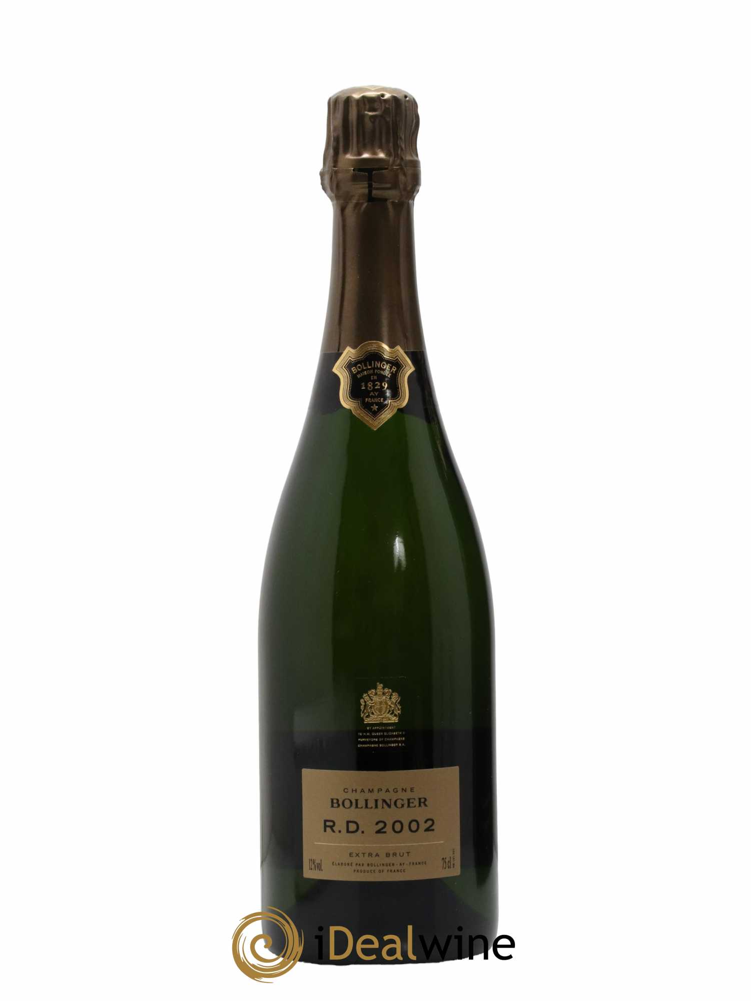 R.D. Extra-Brut Bollinger 2002 - Lot de 1 bouteille - 1