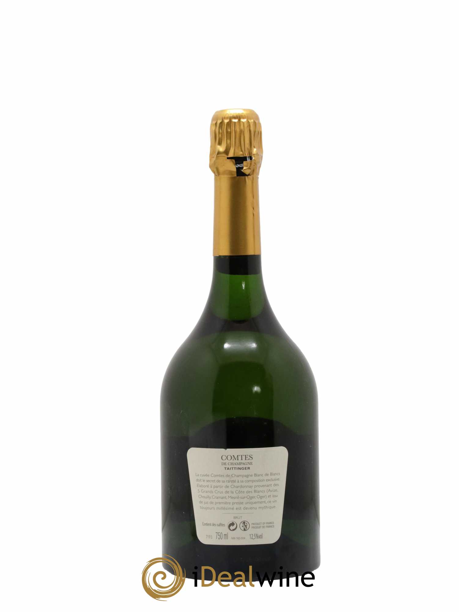 Comtes de Champagne Taittinger 2008 - Lot de 1 bouteille - 1